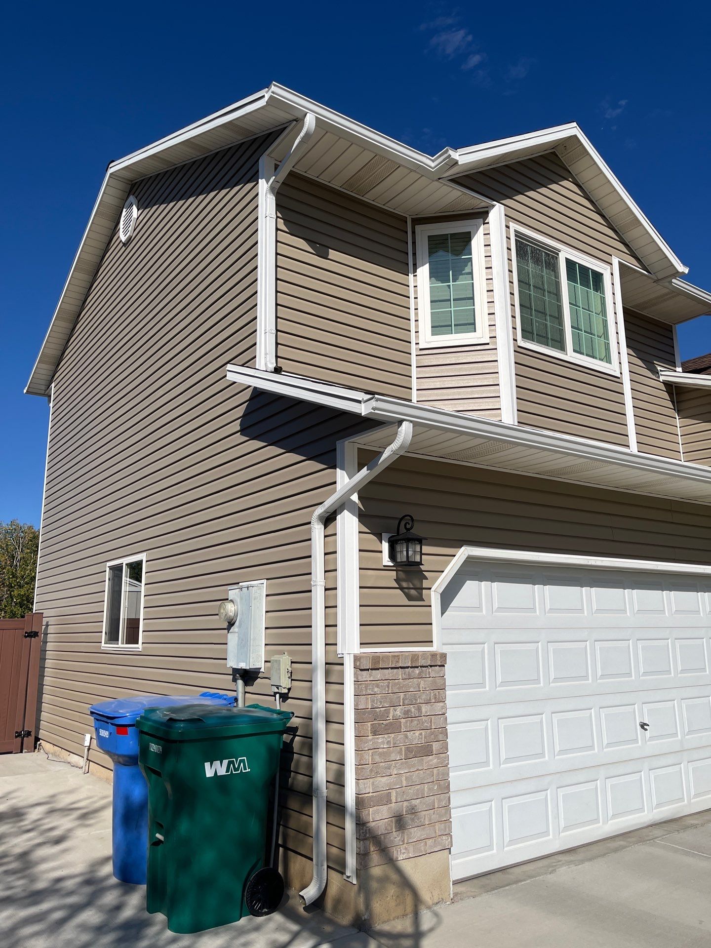 Orem | Complete Vinyl Siding Upgrade & Gutters | Pebblestone Clay by Ideal Siding Utah