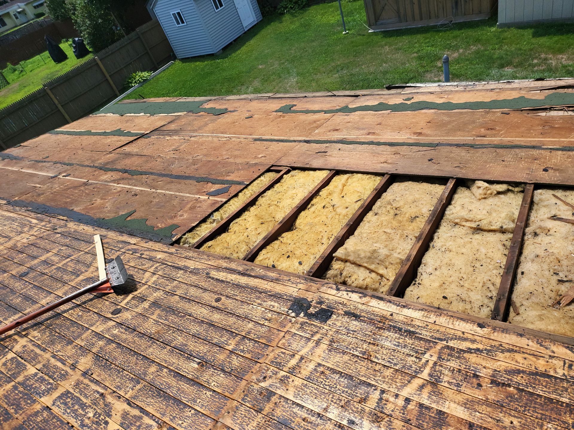 Residential Roofing Installation using Owens Corning TruDefinition Duration AR - Estate Gray by A Plus Exterior