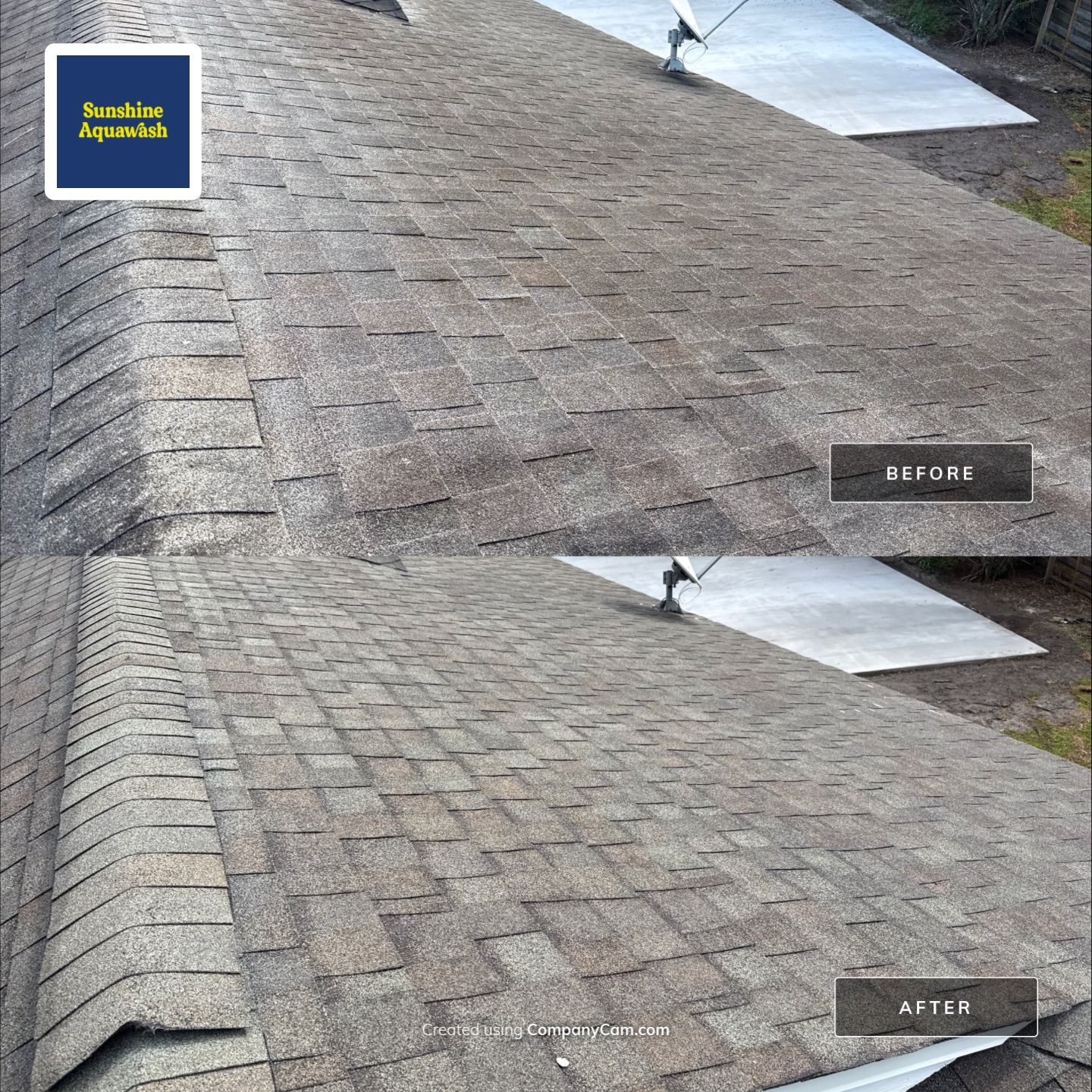 Complete Roof, Pool Deck, and Driveway Cleaning in Catalina Community, Bradenton, FL by Sunshine AquaWash