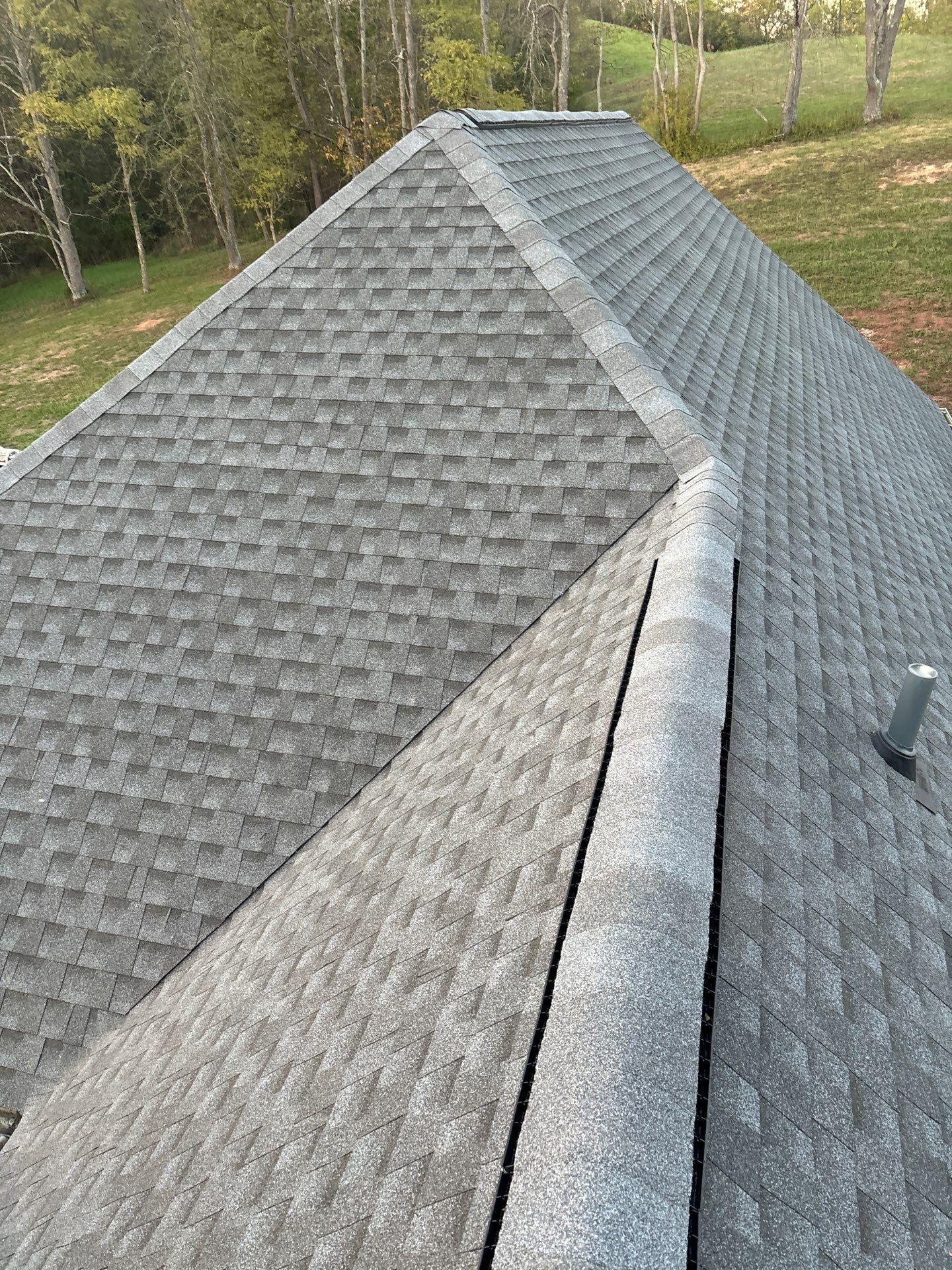 Residential Roofing Installation using GAF Timberline HDZ Oyster Grey by Rainstoppers Roofing