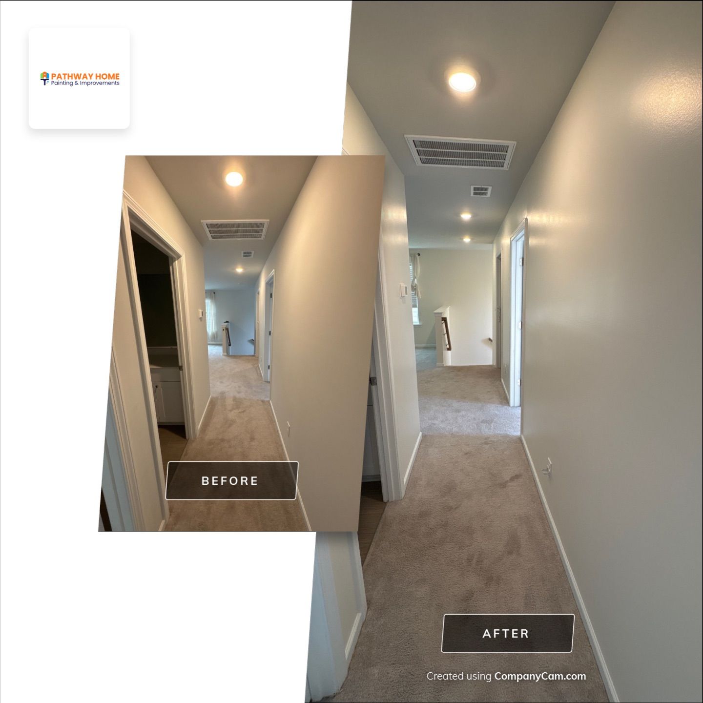Whole-Home Interior Painting Refresh with Valspar Quail Egg in Ridgeville by Pathway Home Painting & Improvements