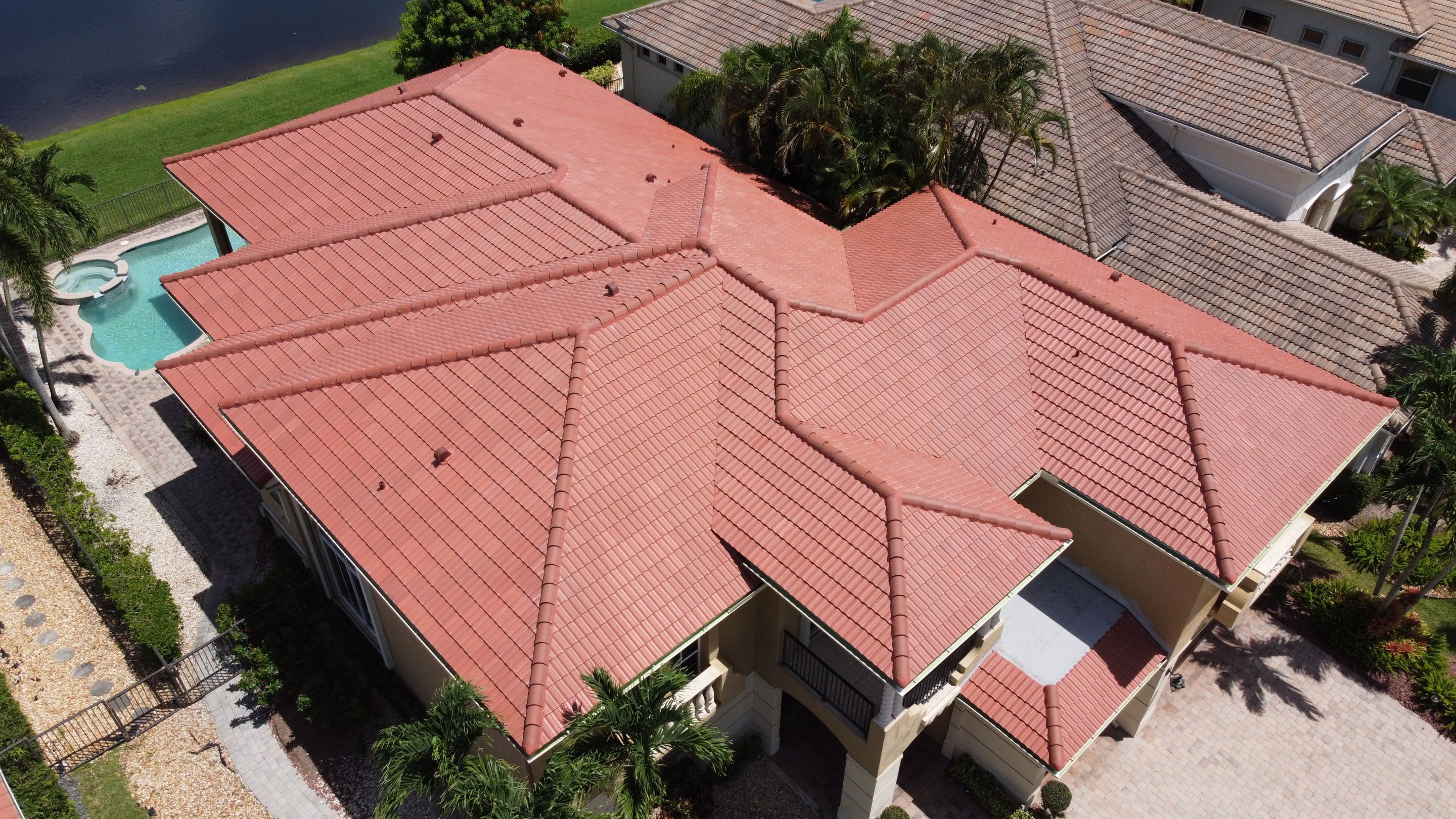 Residential Roofing Installation using Eagle Roofing Tile by BLUES BROTHERS ROOFING