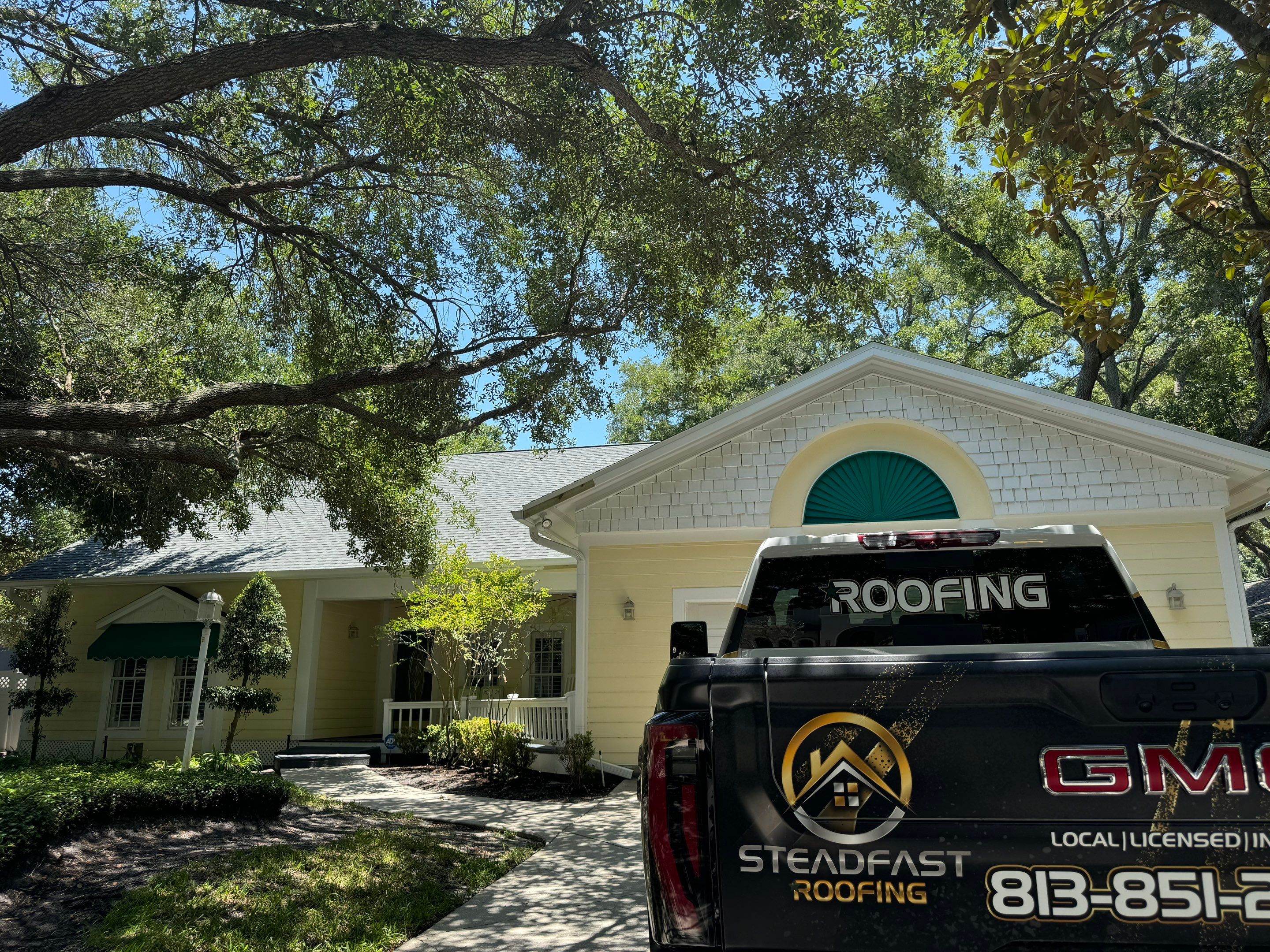 Roof Replacement in Tampa, FL by Steadfast Roofing 