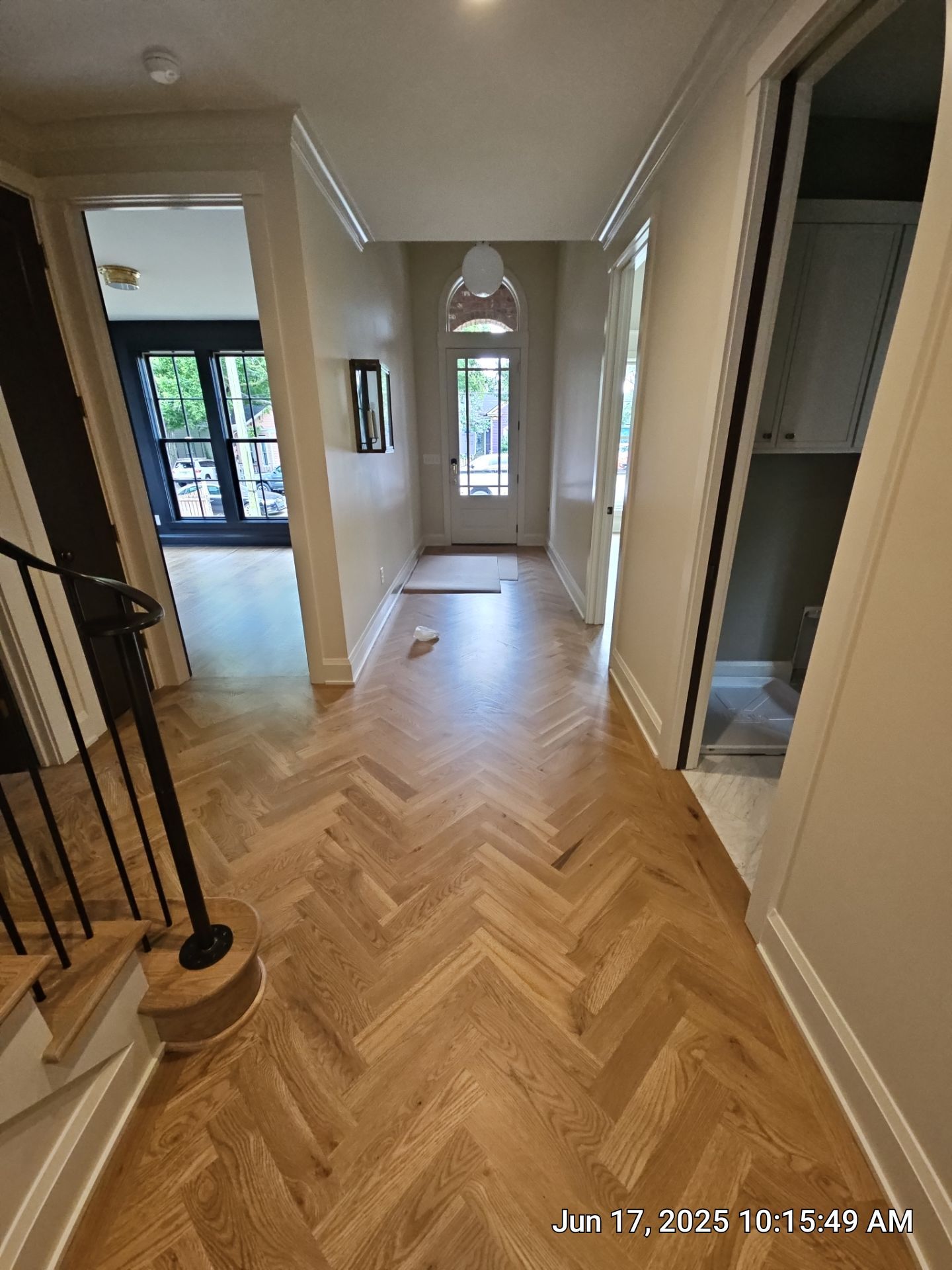 Full home remodel with new hardwood throughout  by Footprints Floors of Nashville