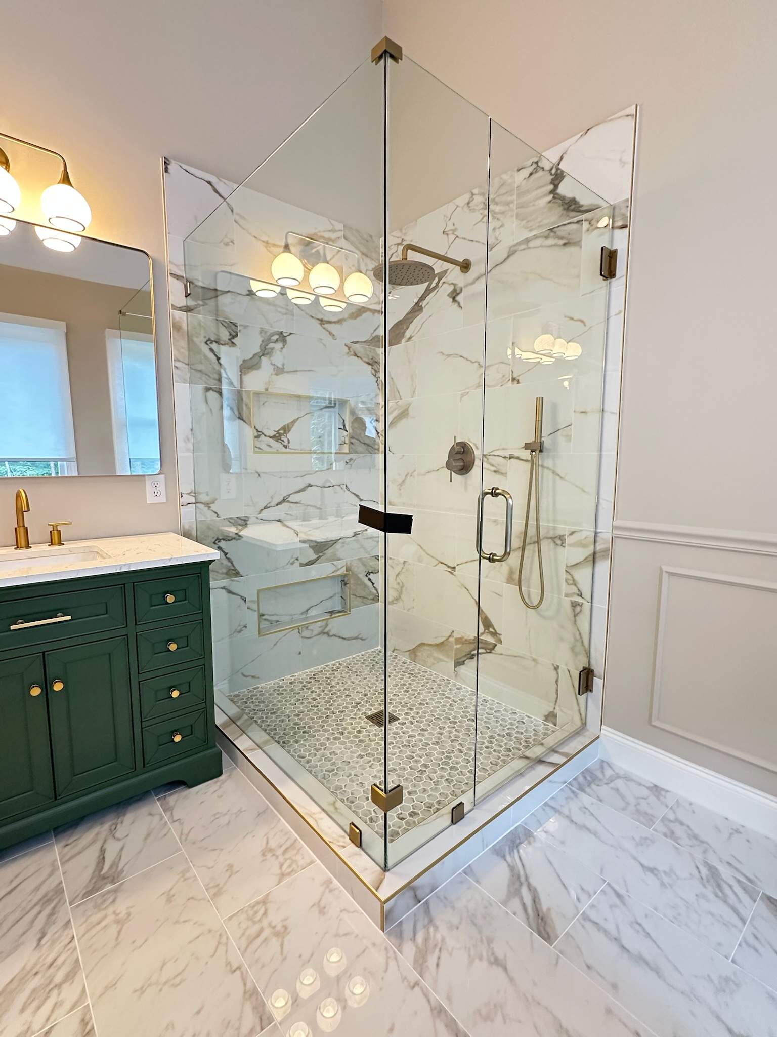 North Raleigh Retreat: A Water-Damaged Bath Reimagined by Elite Remodeling and Design LLC