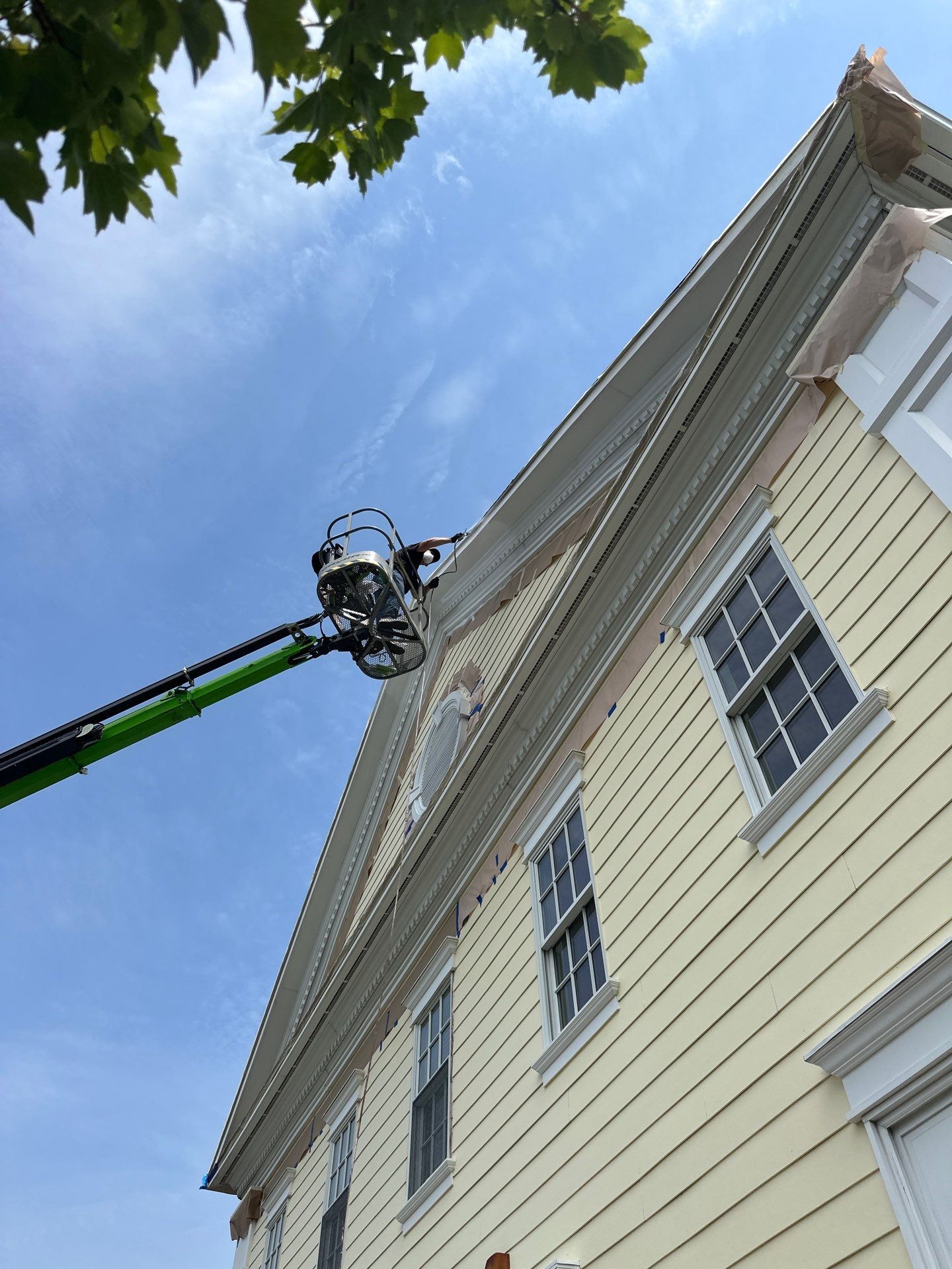 Commercial Exterior Painting Services for Mainstreet Bank in Leesburg, VA by My Painter 