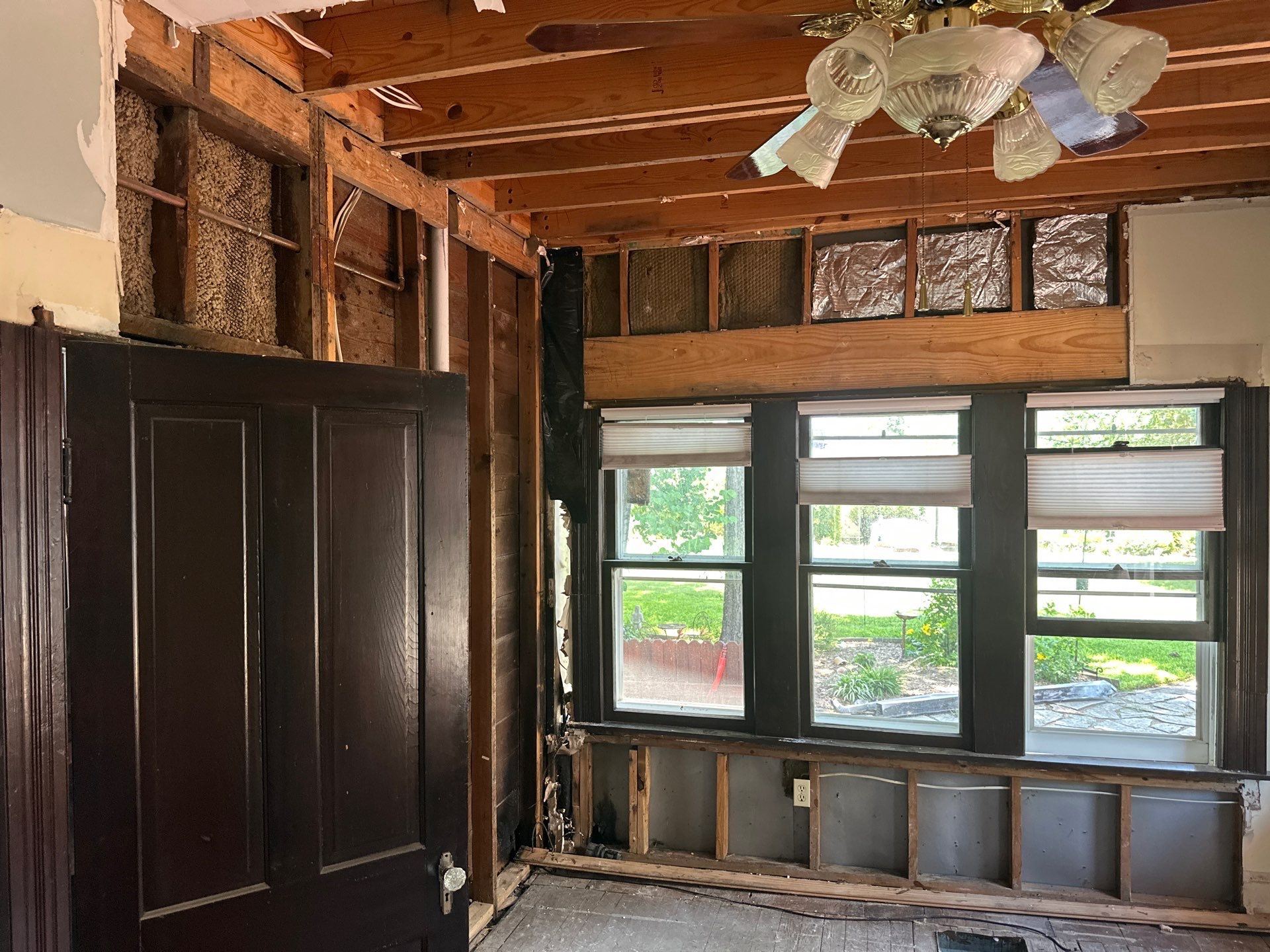 Residential Fire Damage Restoration and Interior Renovation in Fort Worth by Simmons Floors