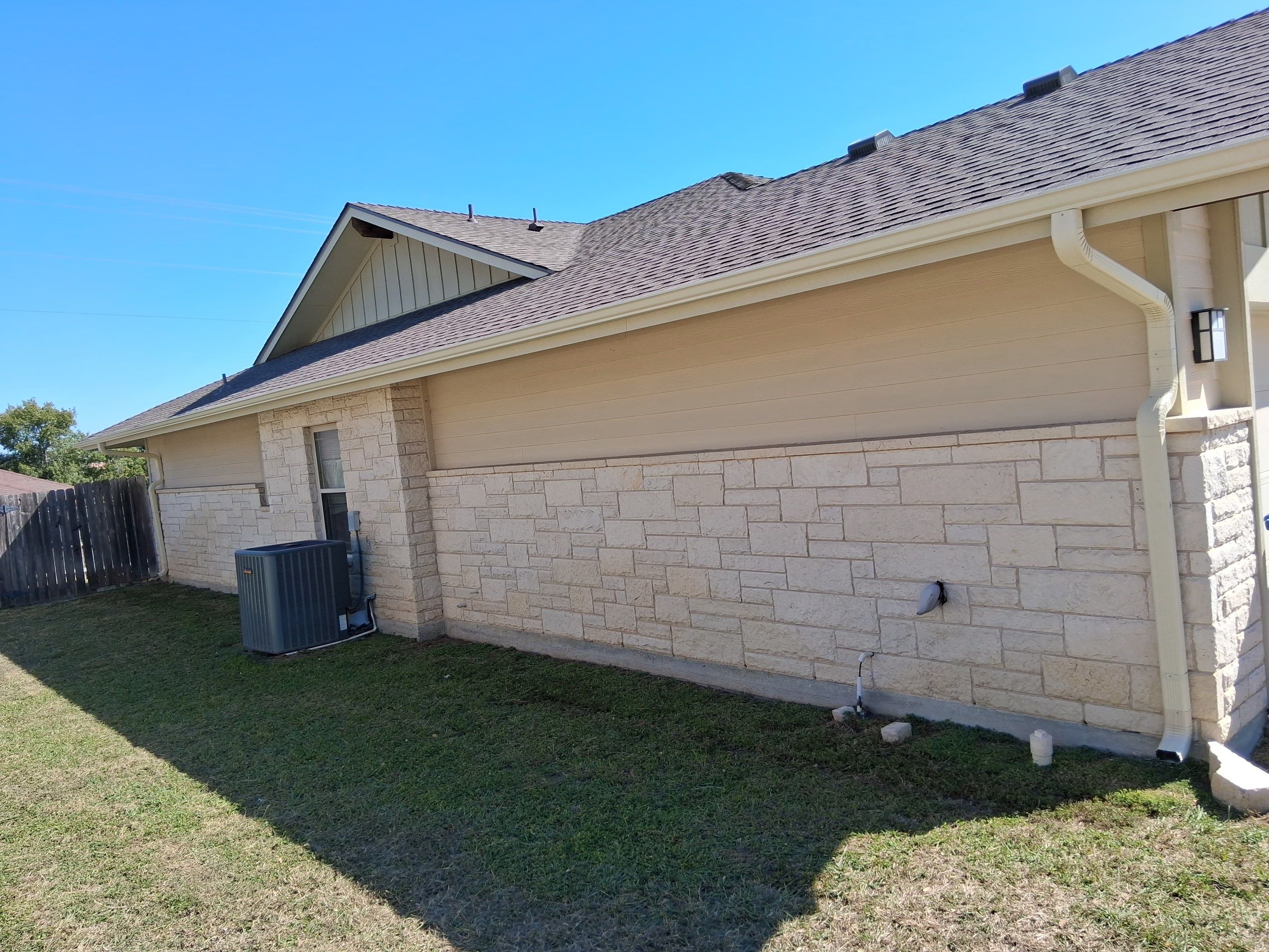 Residential Roof Replacement using GAF - HDZ - Weathered Wood by Action Exteriors Austin