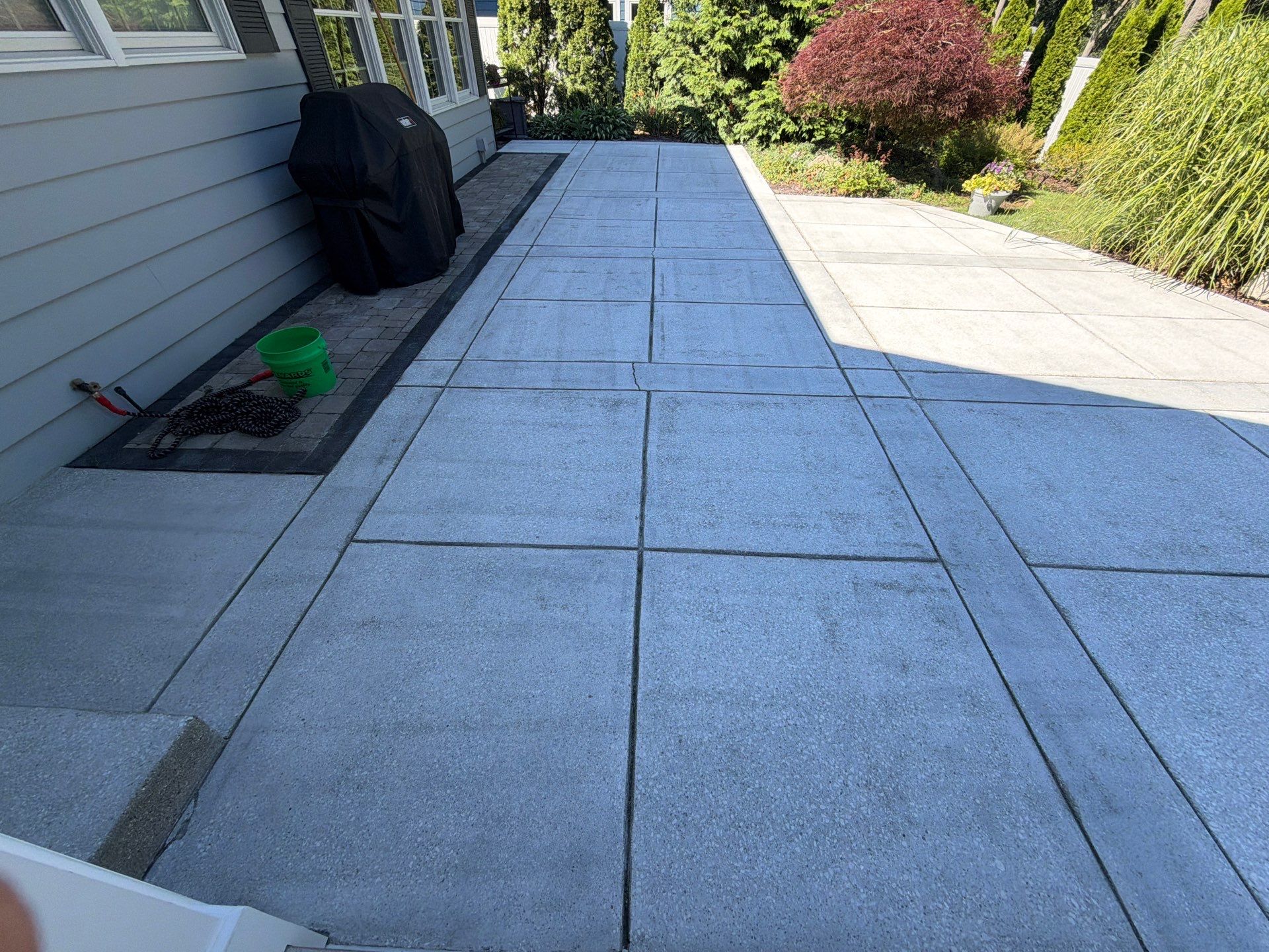Polished Concrete Patio and Floor Finishing in Muskegon by Gordon Painting