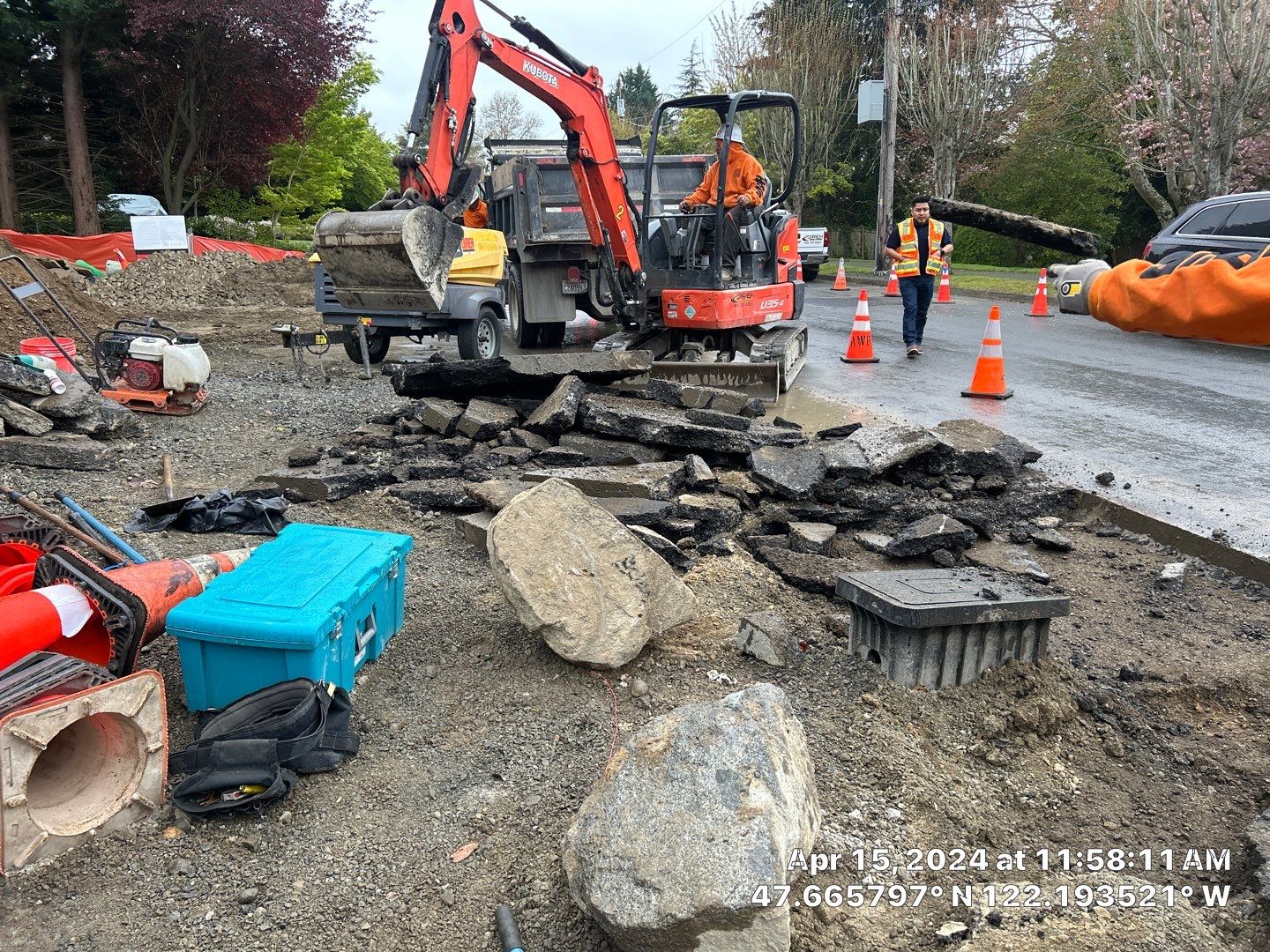 Thomas Custom Homes Development  by Jireh Asphalt & Concrete Inc 