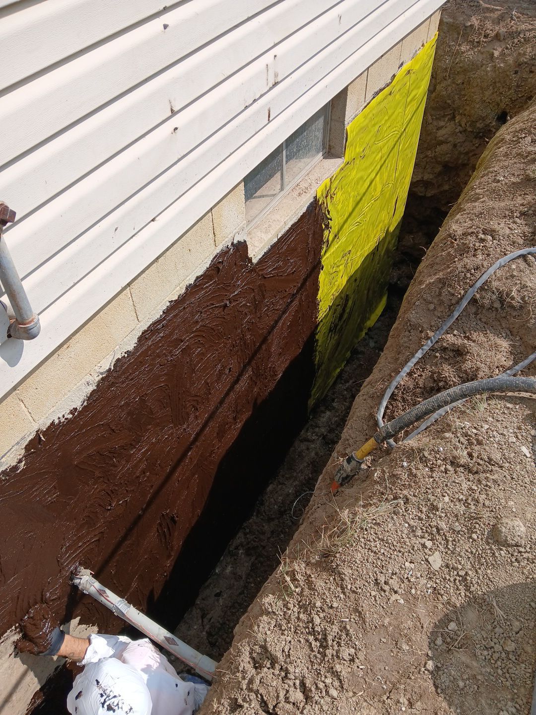 Exterior Waterproofing & Embedded Fiber Reinforcements by Toledo Basement Repair