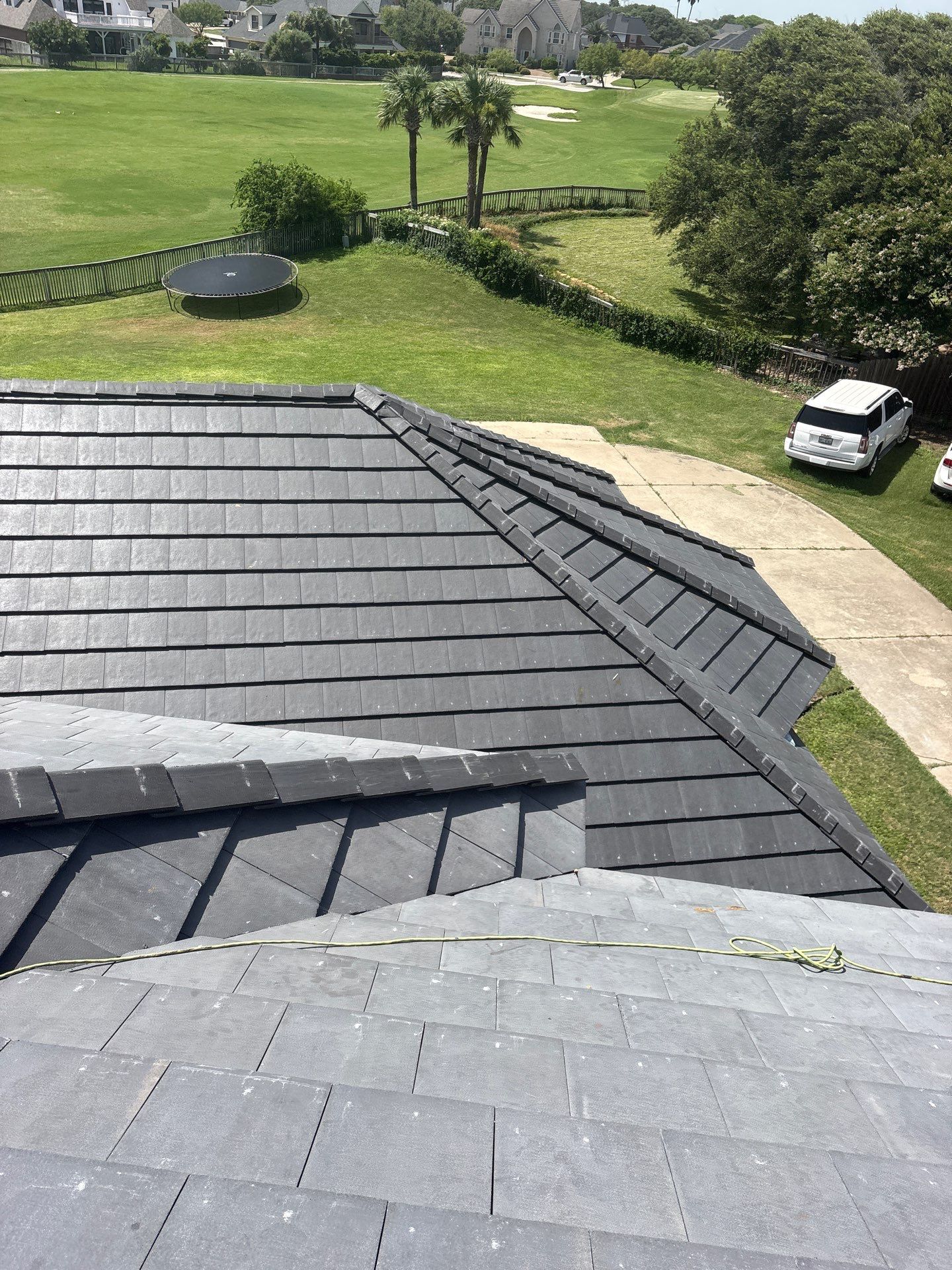 Golf-Proof Tile Roof by Bayfront Roofing and Construction