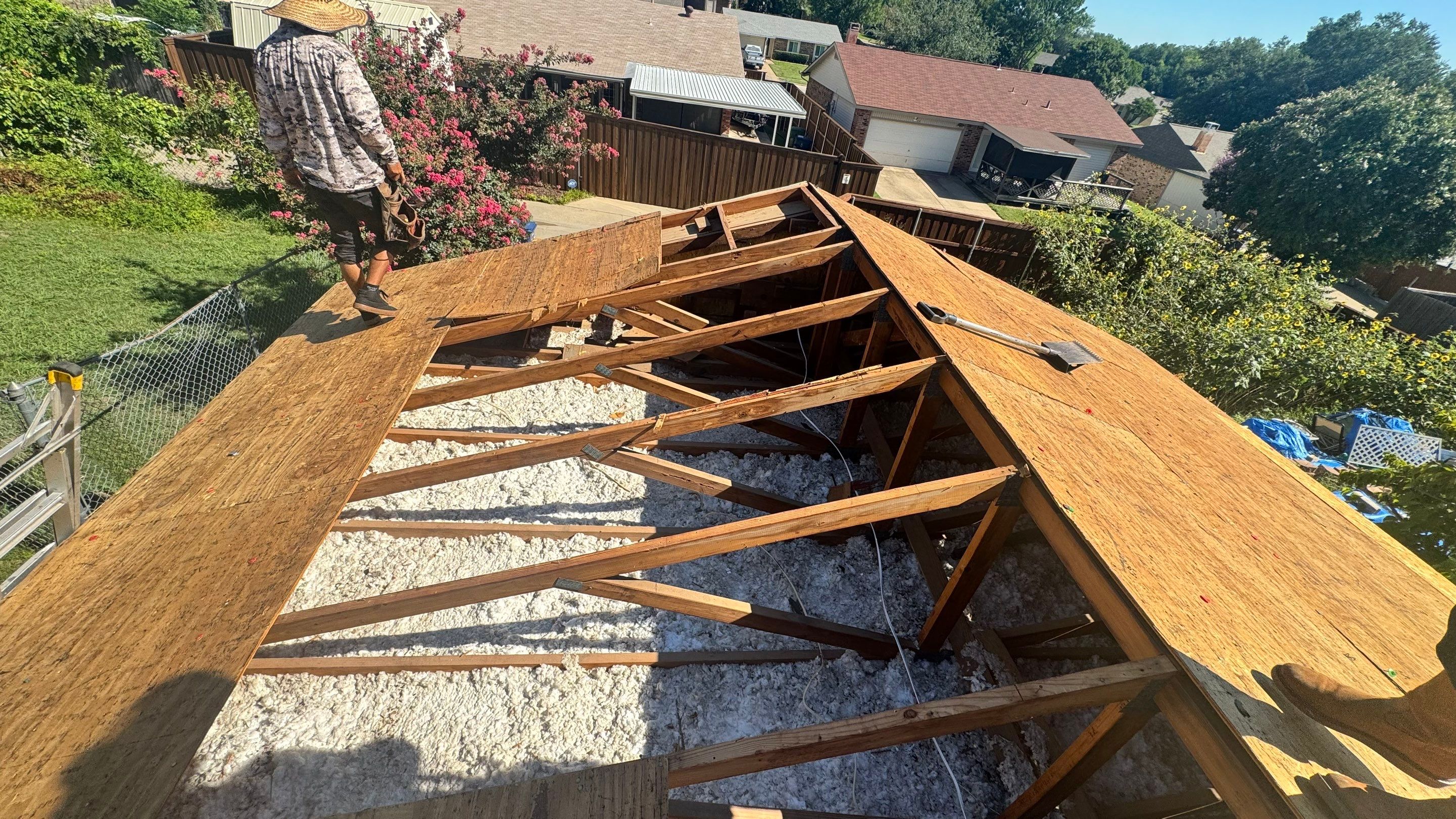 Project in Garland by Rhino Roofing and General Contracting, LLC