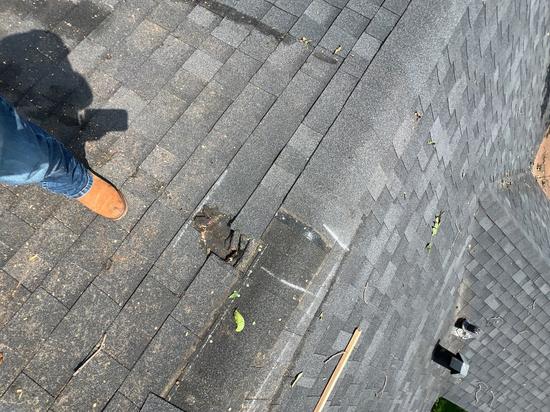 Residential Roofing Repair using Owen's Corning Duration (Lifetime) Shingles by Roof Repair Company