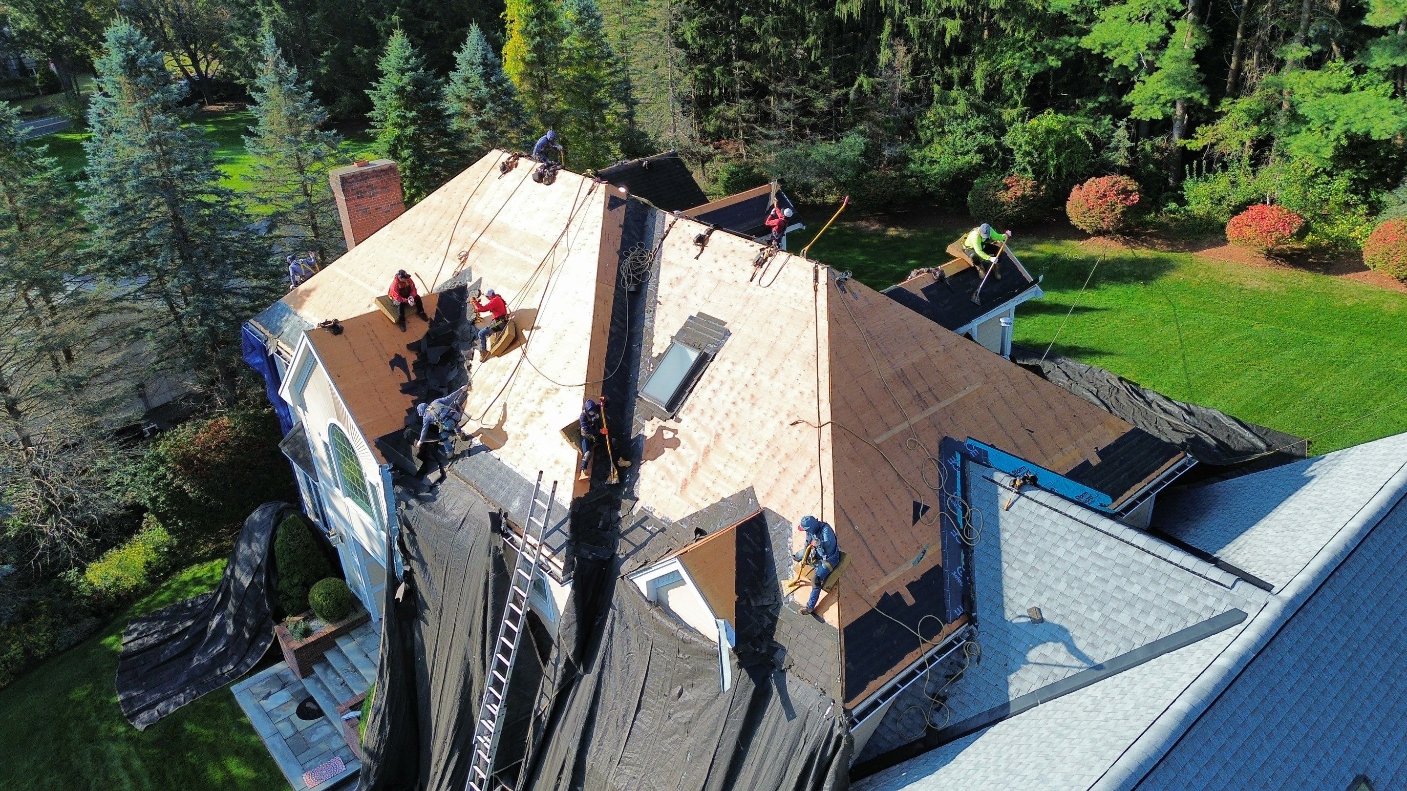 Roof & Skylight Replacement – Andover, MA by Mighty Dog Roofing of Greater Middlesex County