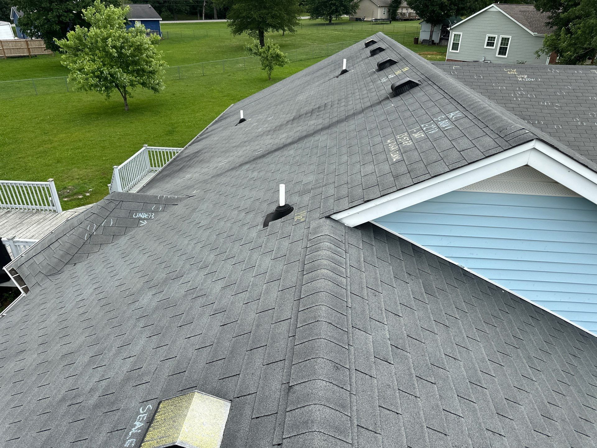 Solid Hail Damage - 3 Tab by Paragon Roofing