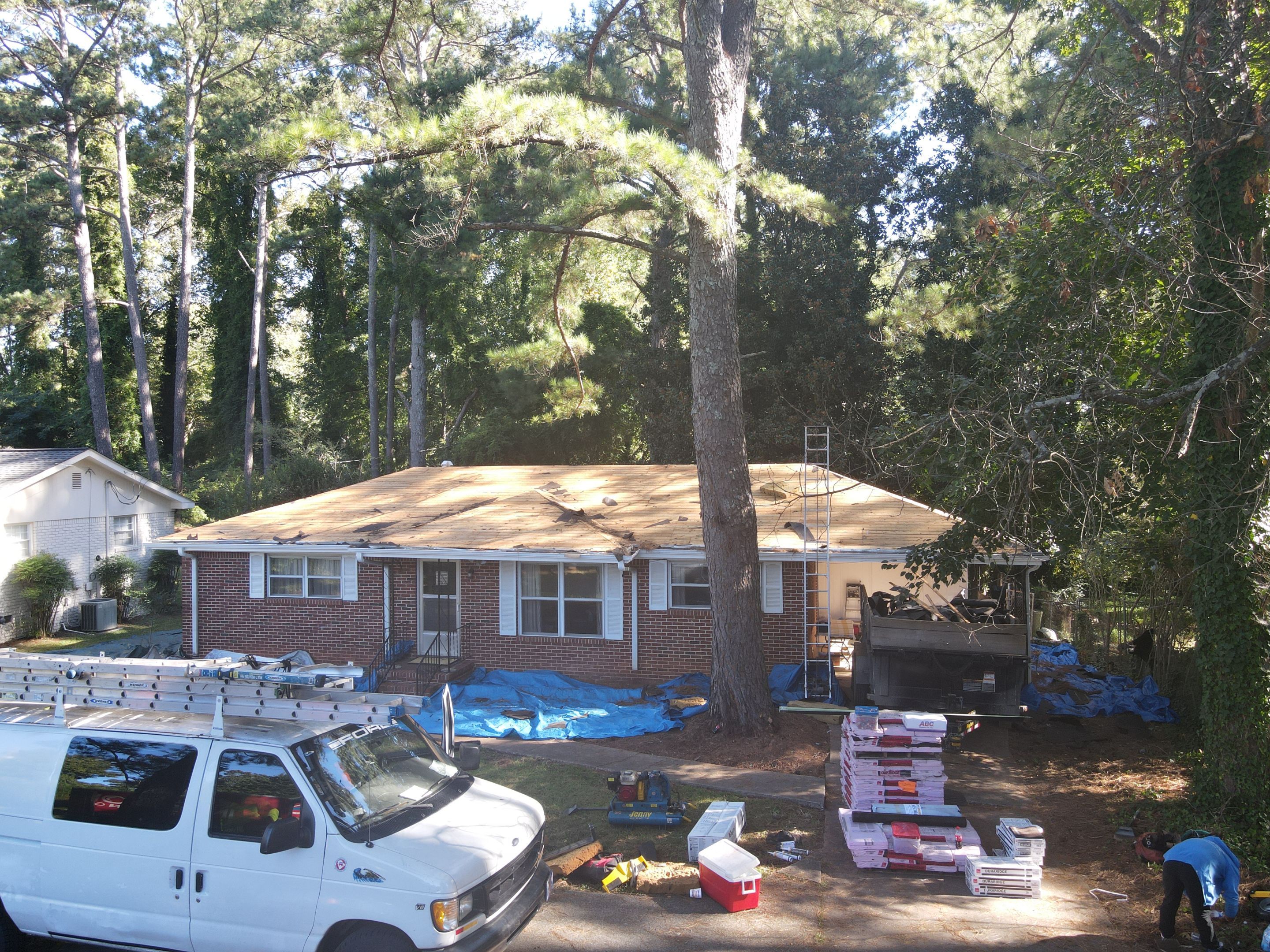 Residential Roofing Installation using Owens Corning by Inspector Roofing and Restoration