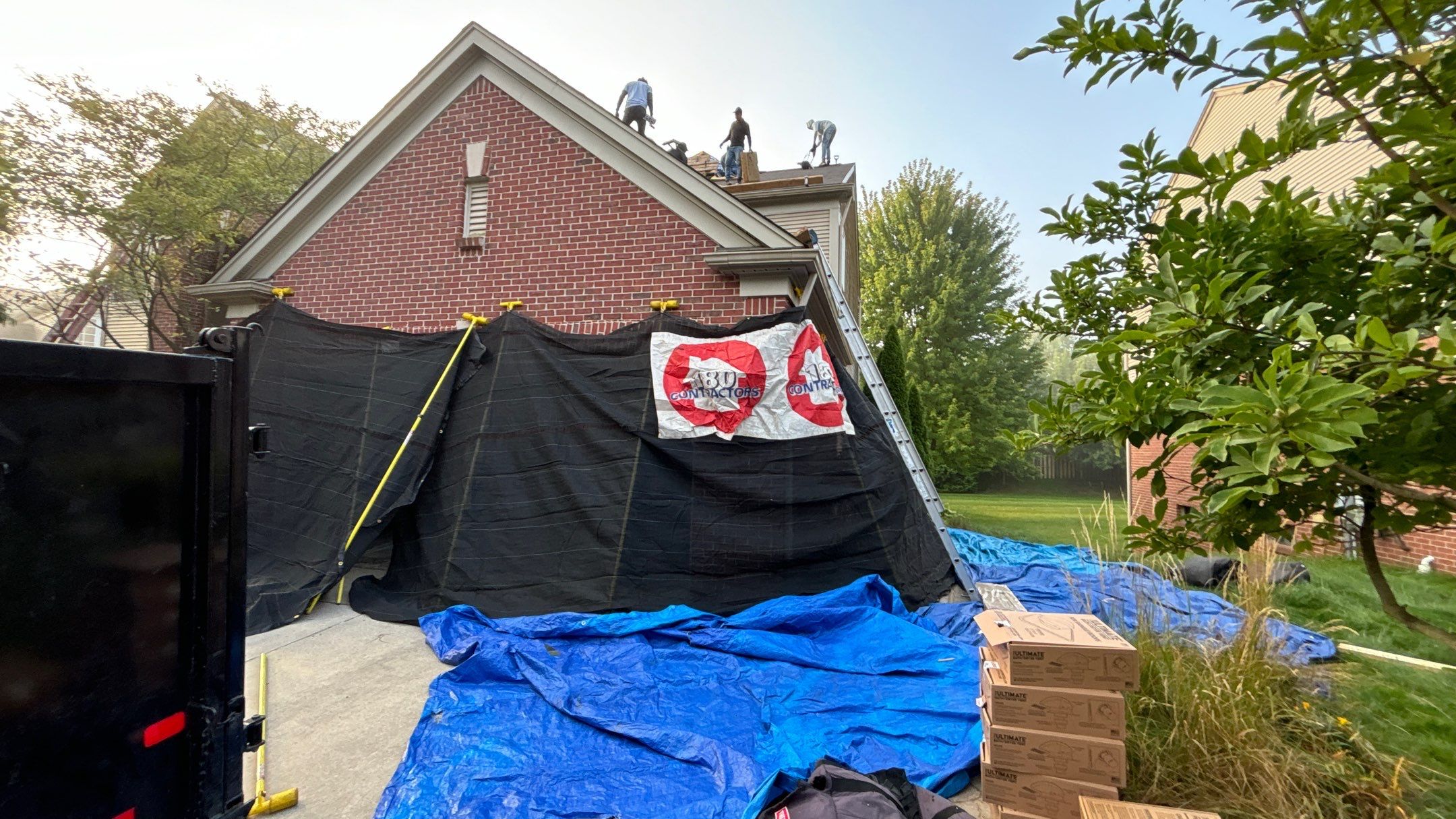 Roof Replacement using CertainTeed Landmark Pro by 180 Contractors
