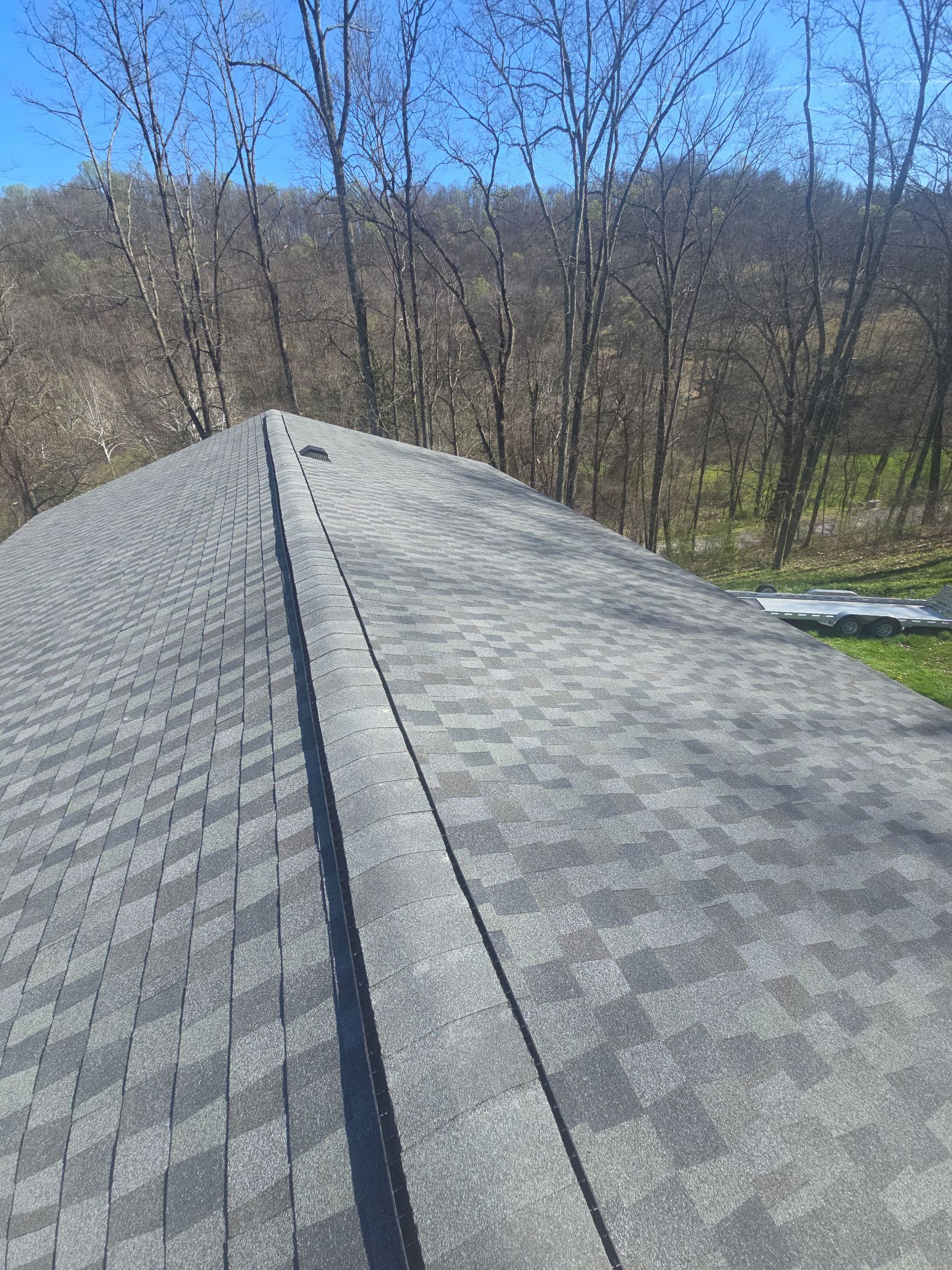 Residential Roofing Installation using GAF Timberline HDZ Nantucket Morning by Rainstoppers Roofing