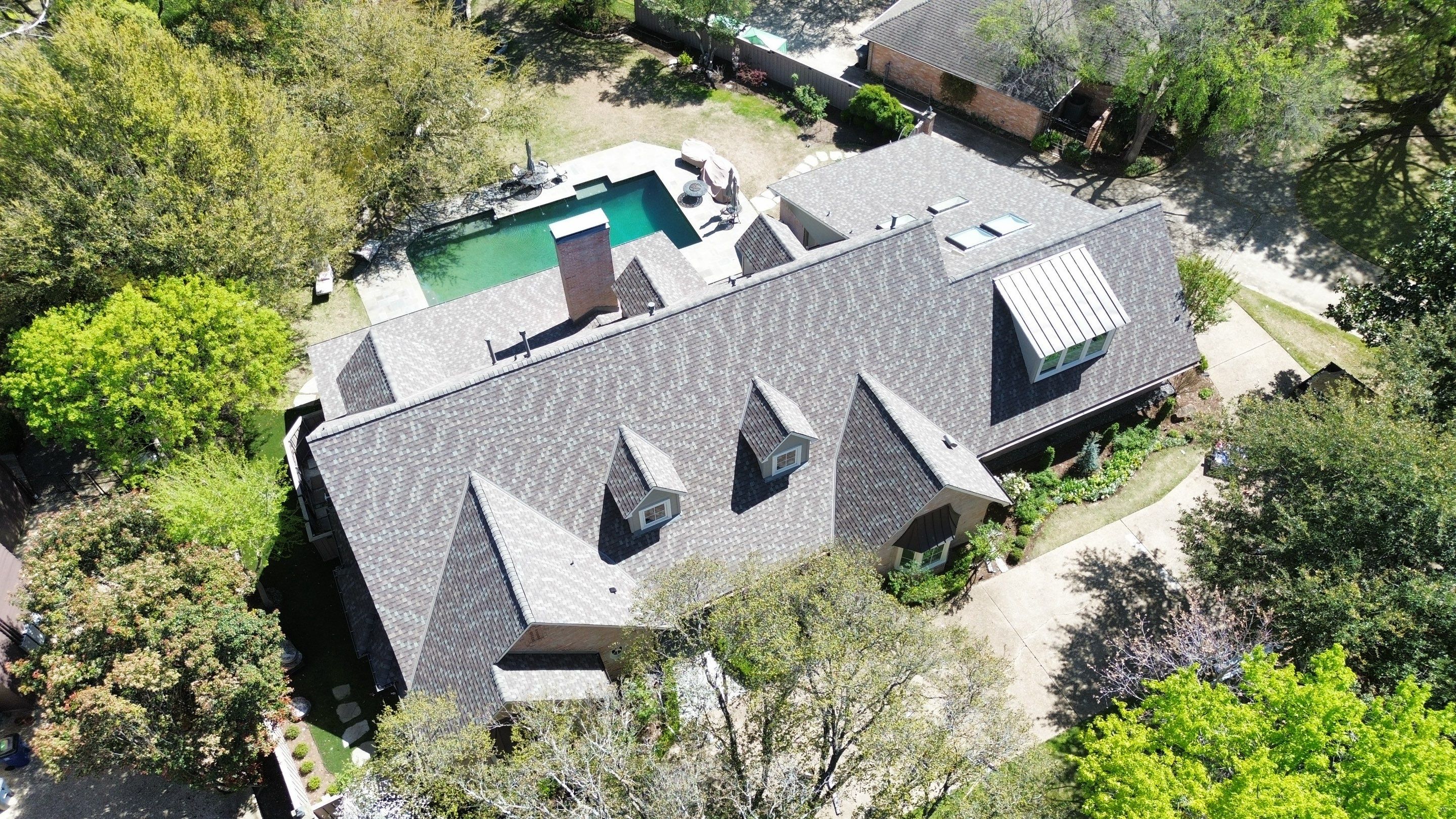 Project in Dallas by Zeus Exteriors