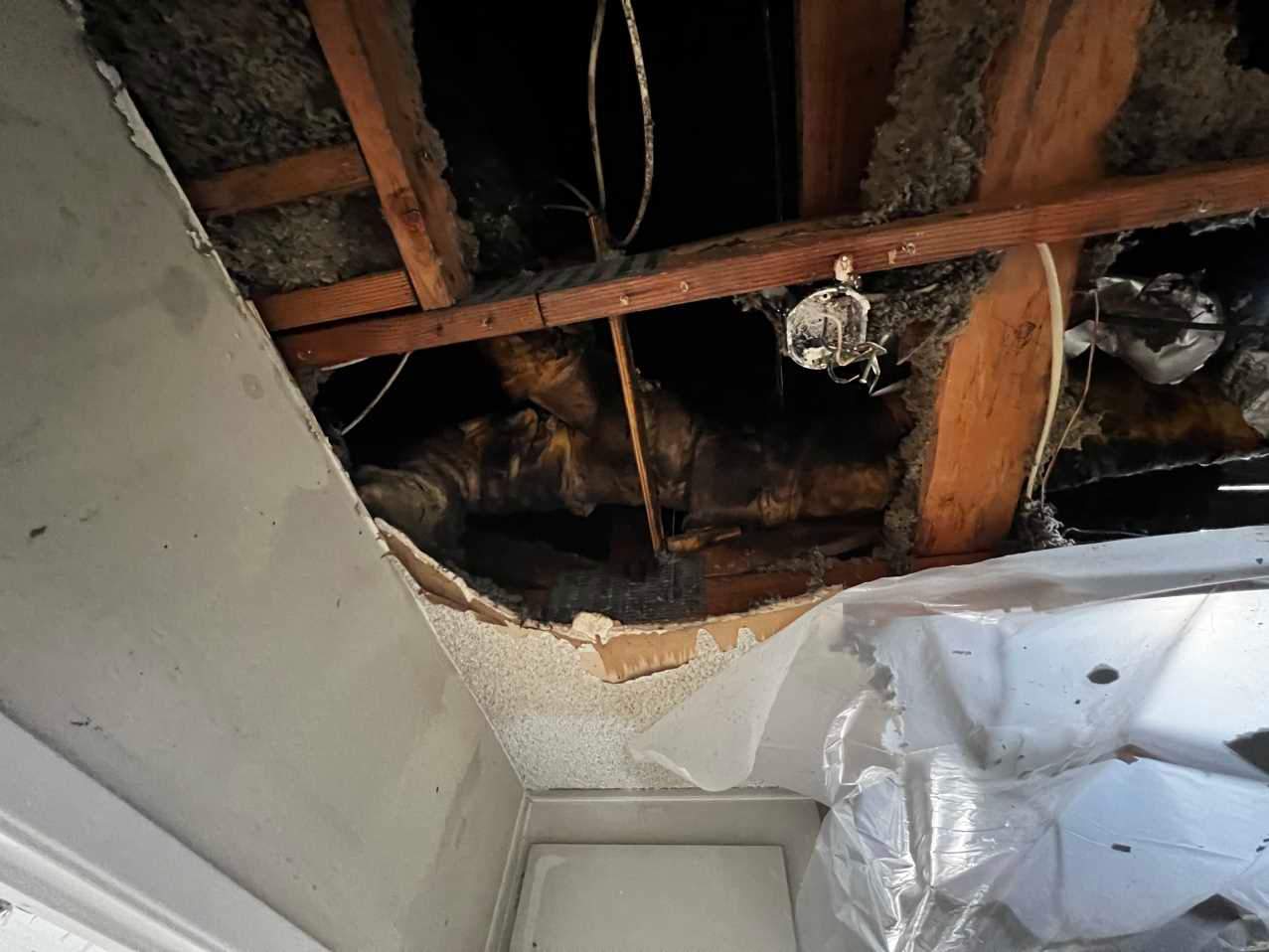 Restoring a Fire Damaged Home - Hacienda Heights by One Stop Source