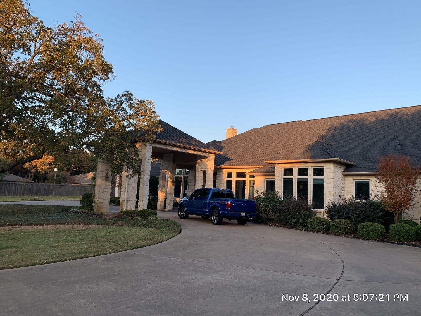 Huge Estate - Residential Roofing Installation using GAF Timberline HDZ Shingle System by First United Roofing & Construction