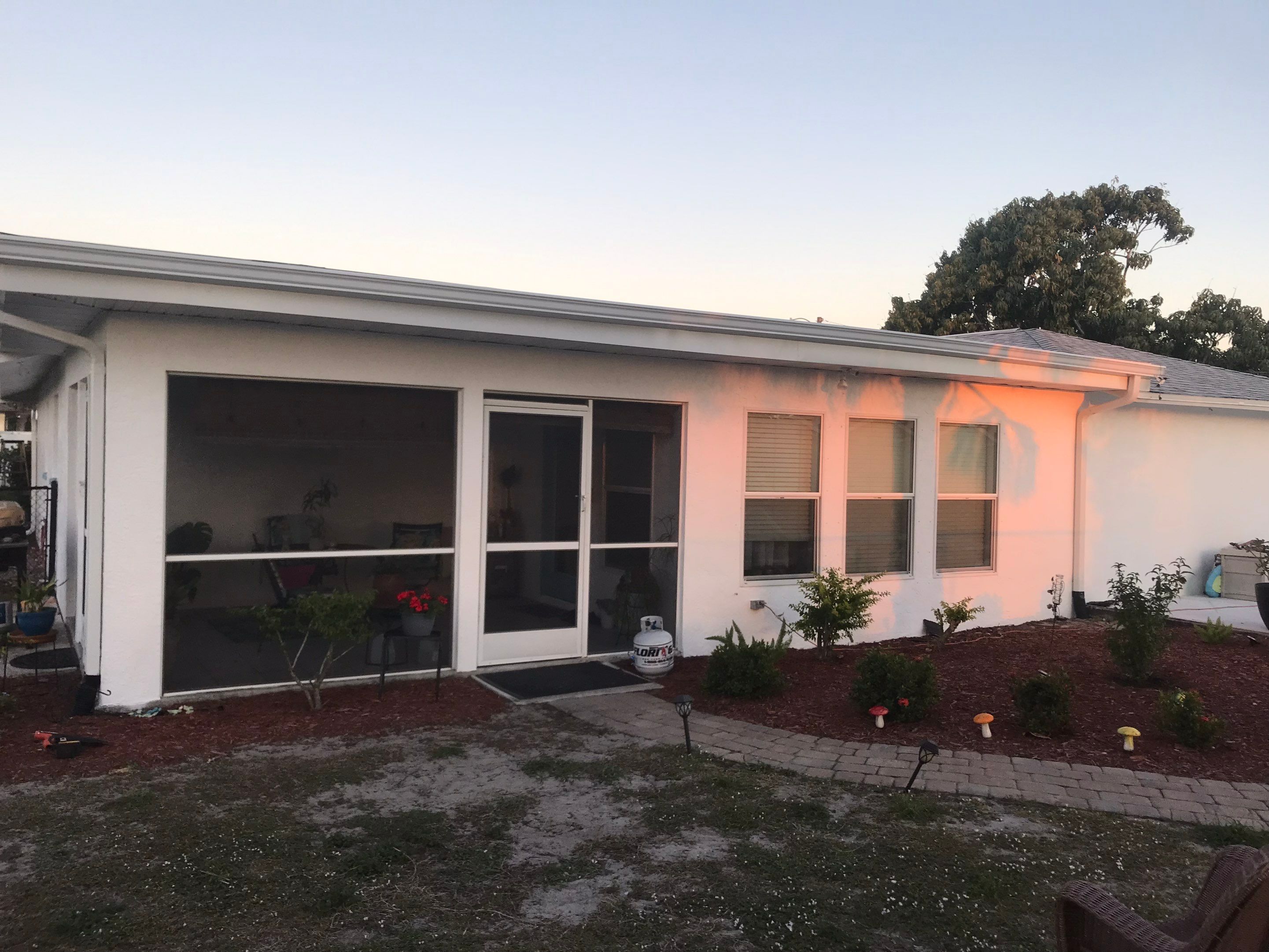 Soffit and Fascia Installation in Cape Coral FL by Gutter Professors