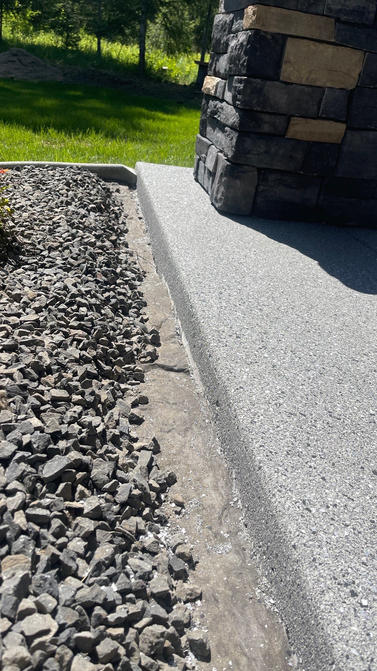 Patio Transformation using Slate Hybrid by Croc Coatings, LLC