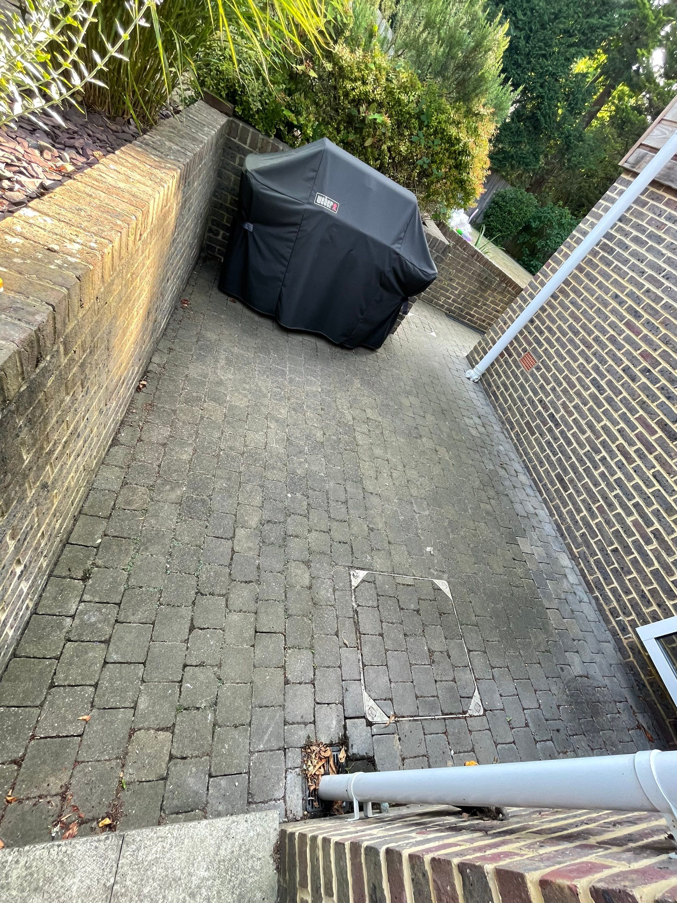 Patio Clean using honda 21 ltr/min by Ges Exterior Cleaning ltd