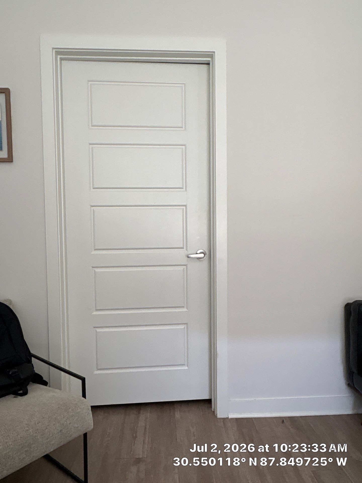 Fairhope Interior Renovation Featuring Vinyl Plank Flooring and New Doors by CompanyCam Sales Demo