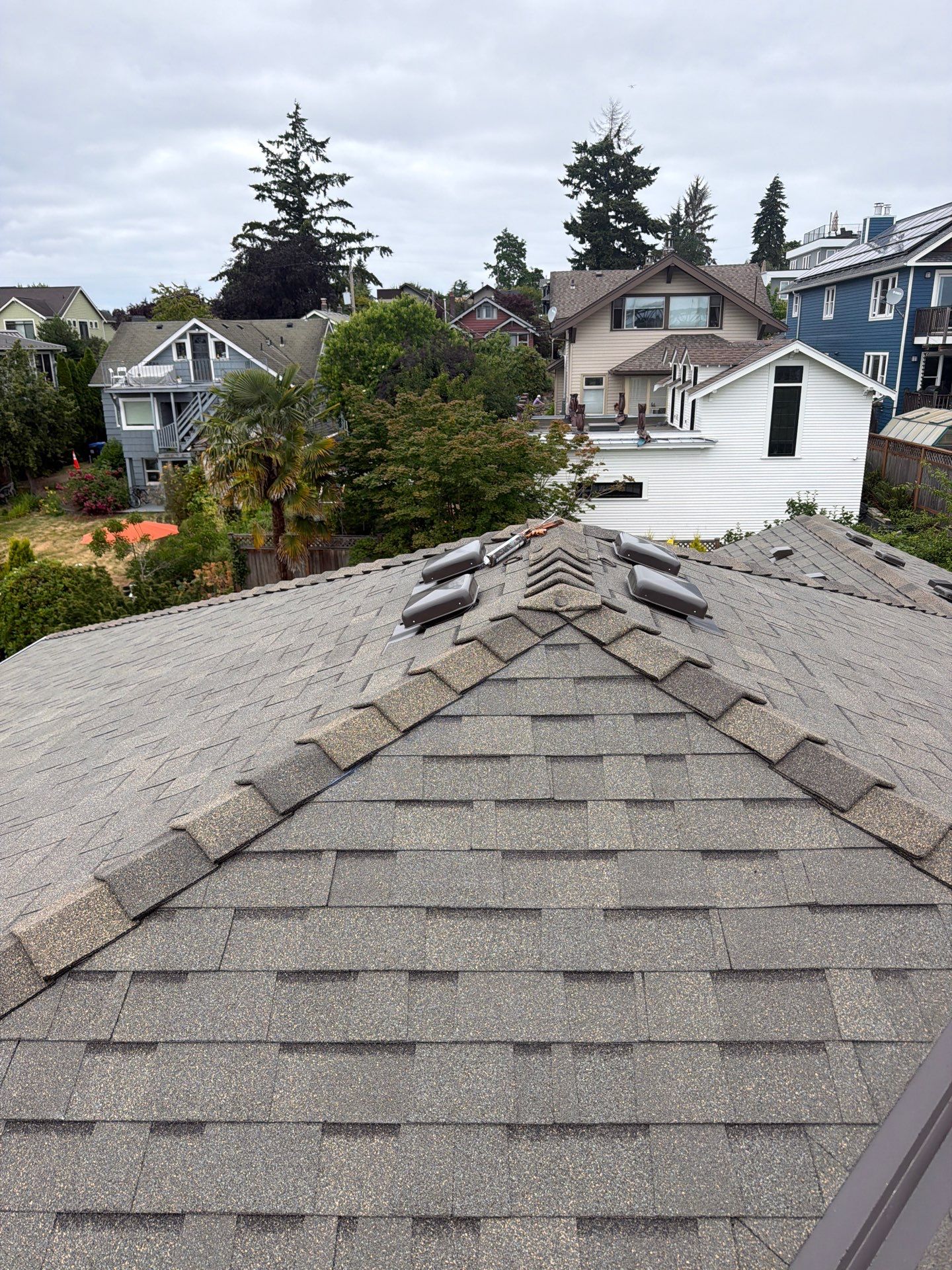 Residential Roofing Installation using GAF HDZ Shingles by Roofing Formula LLC
