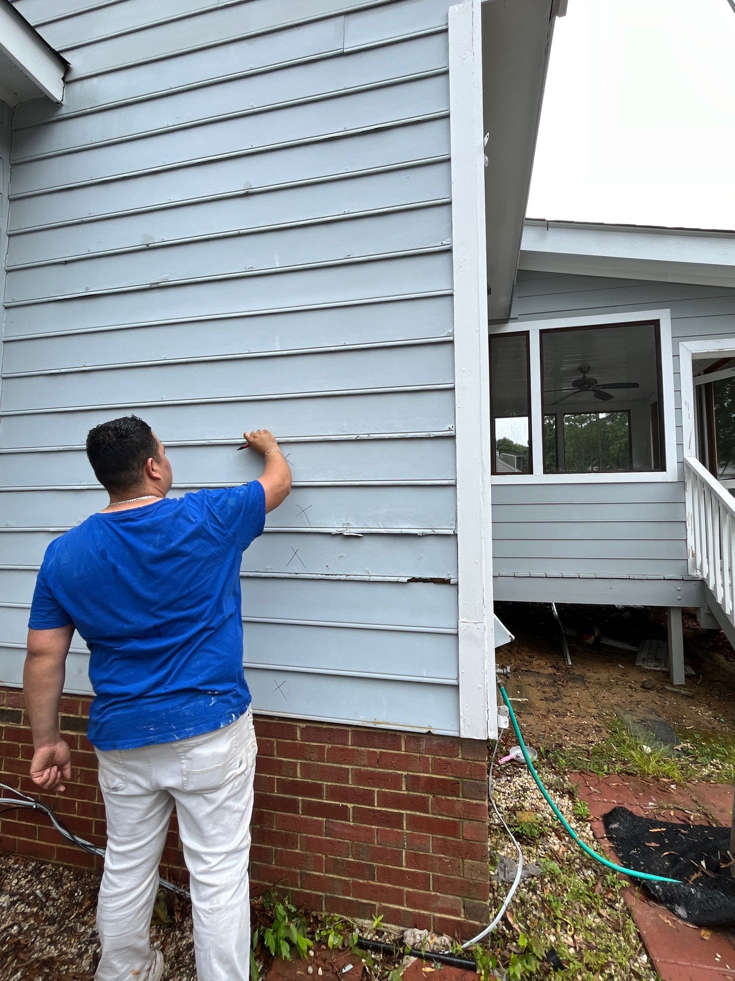 Exterior Painting and Carpentry Repairs by GonzalezPainters & Contractors Inc 