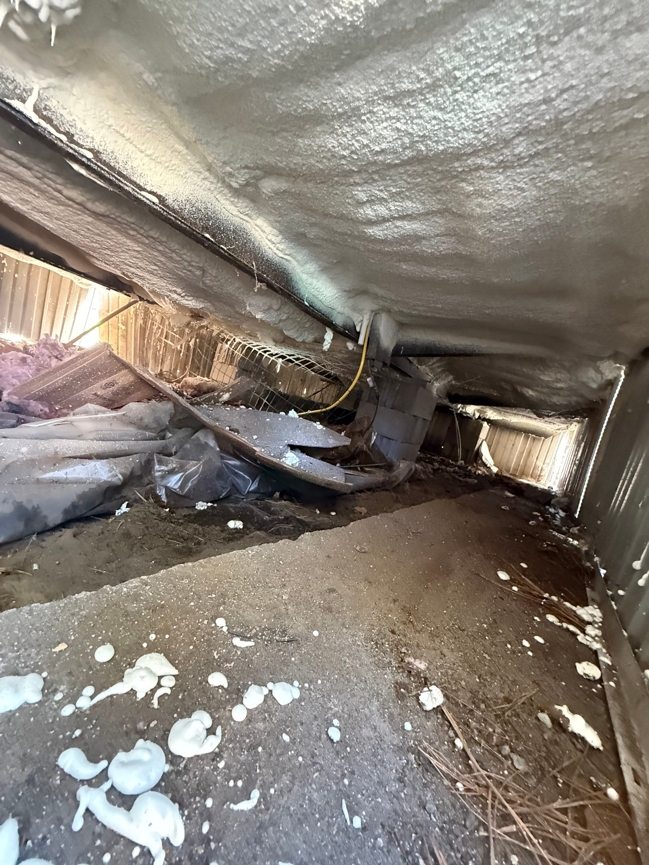 Furnace Replacement and Mobile Home Belly Insulation Project in West Glens Falls by Saffron Elite Home Performance & Building Science