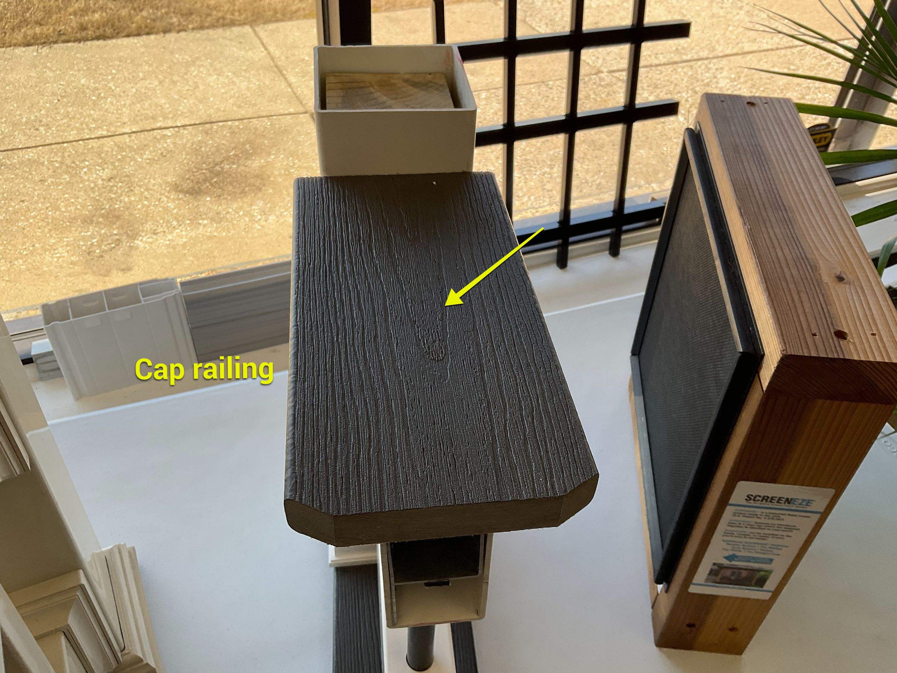 Deck Installation using New Composite Deck Board by Alpha Design Services