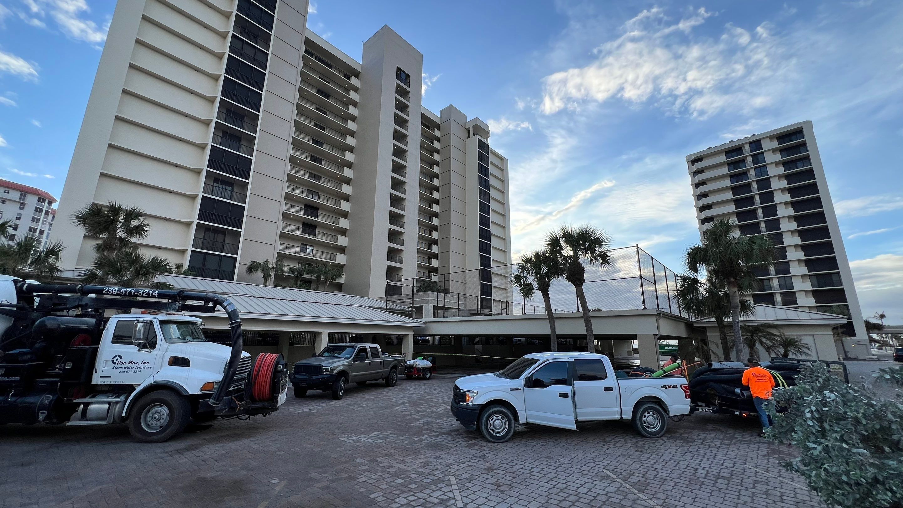 Condo Storm Water System Maintenance by Don Mar, Inc. Storm Water Solutions