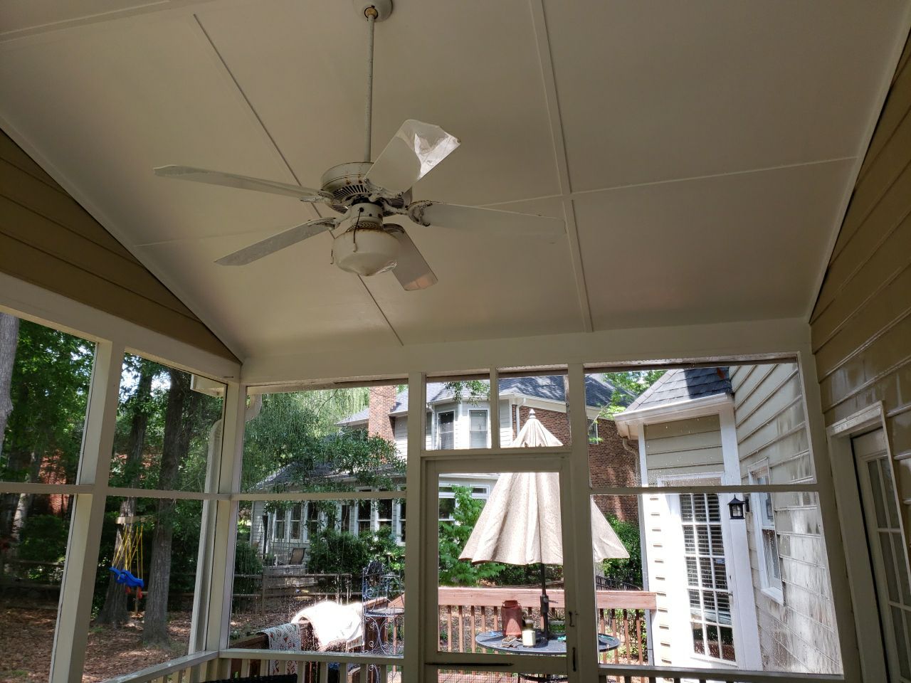Gutter Cleaning using water by G&H Home Tech Pros LLC