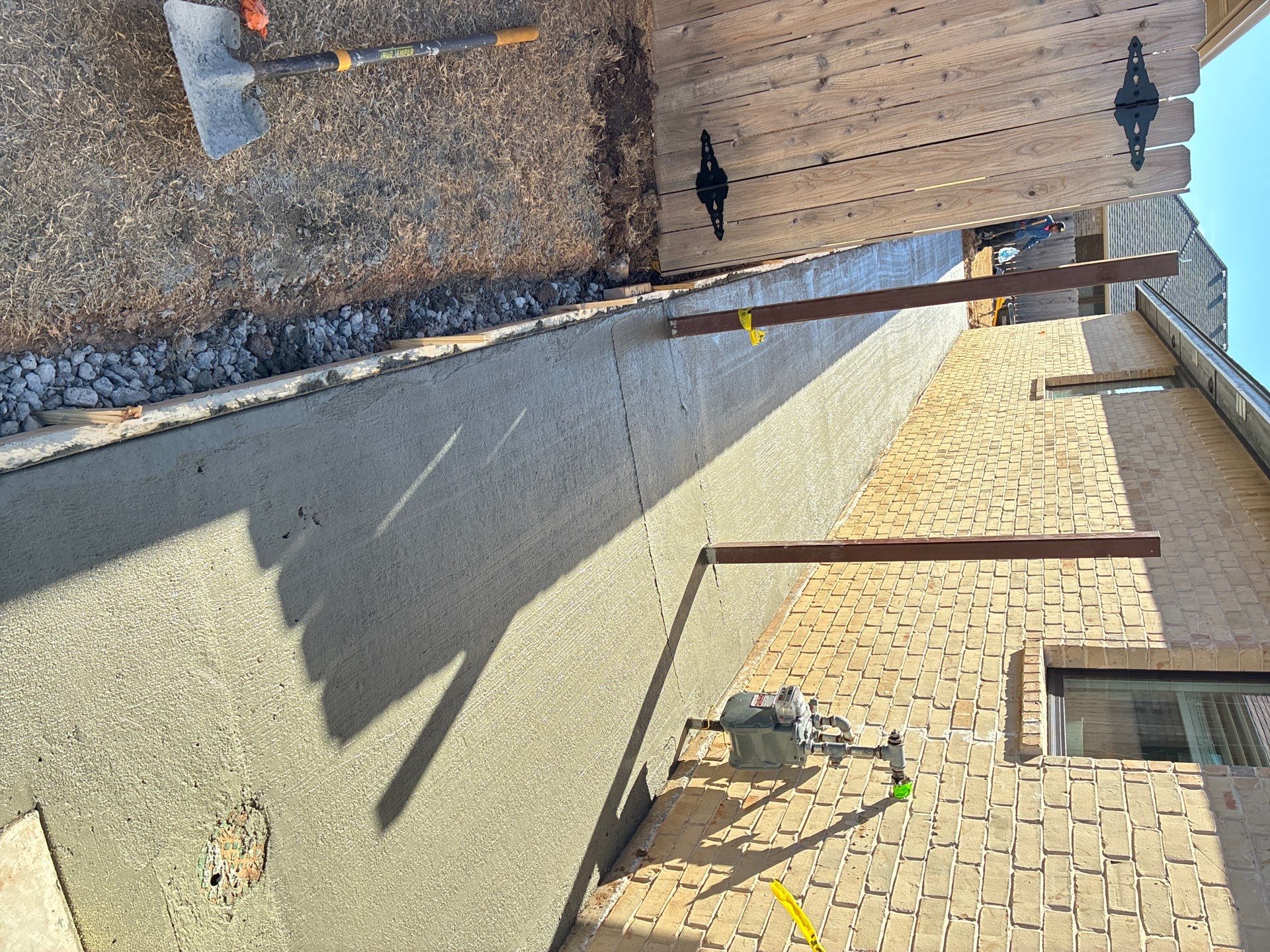 Concrete Sidewalk And Footer by Clays Services Inc