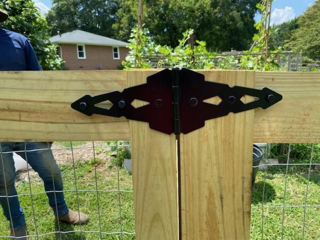 Fence Installation of 3 Rail Ranch with Wire Backing by Titans of Timber Fence & Stain