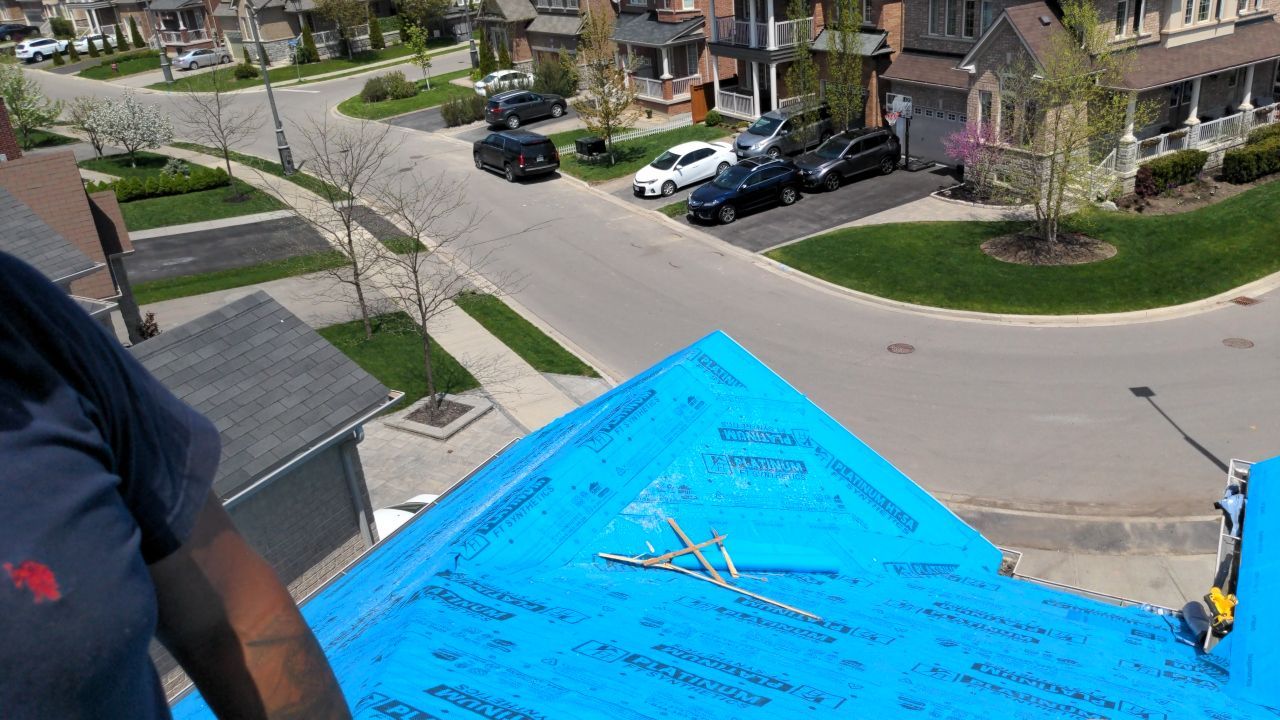 Residential Roofing Installation using 16" Standing Seam Panels by Jay Carter Roofing & Sheet Metal