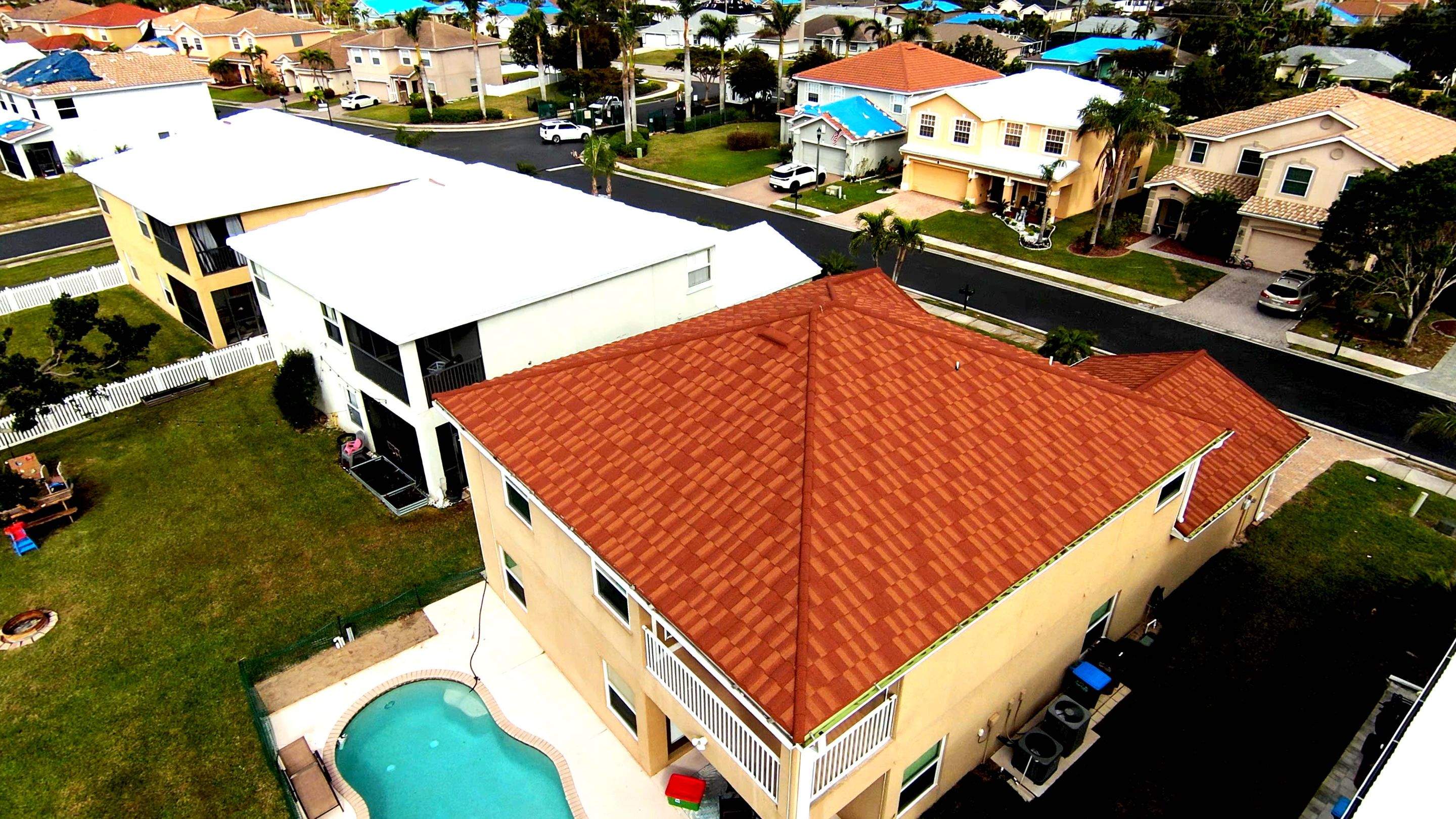 Residential Roofing Installation using Westlake (Boral) Stone Coated Steel by Four Peaks Roofing