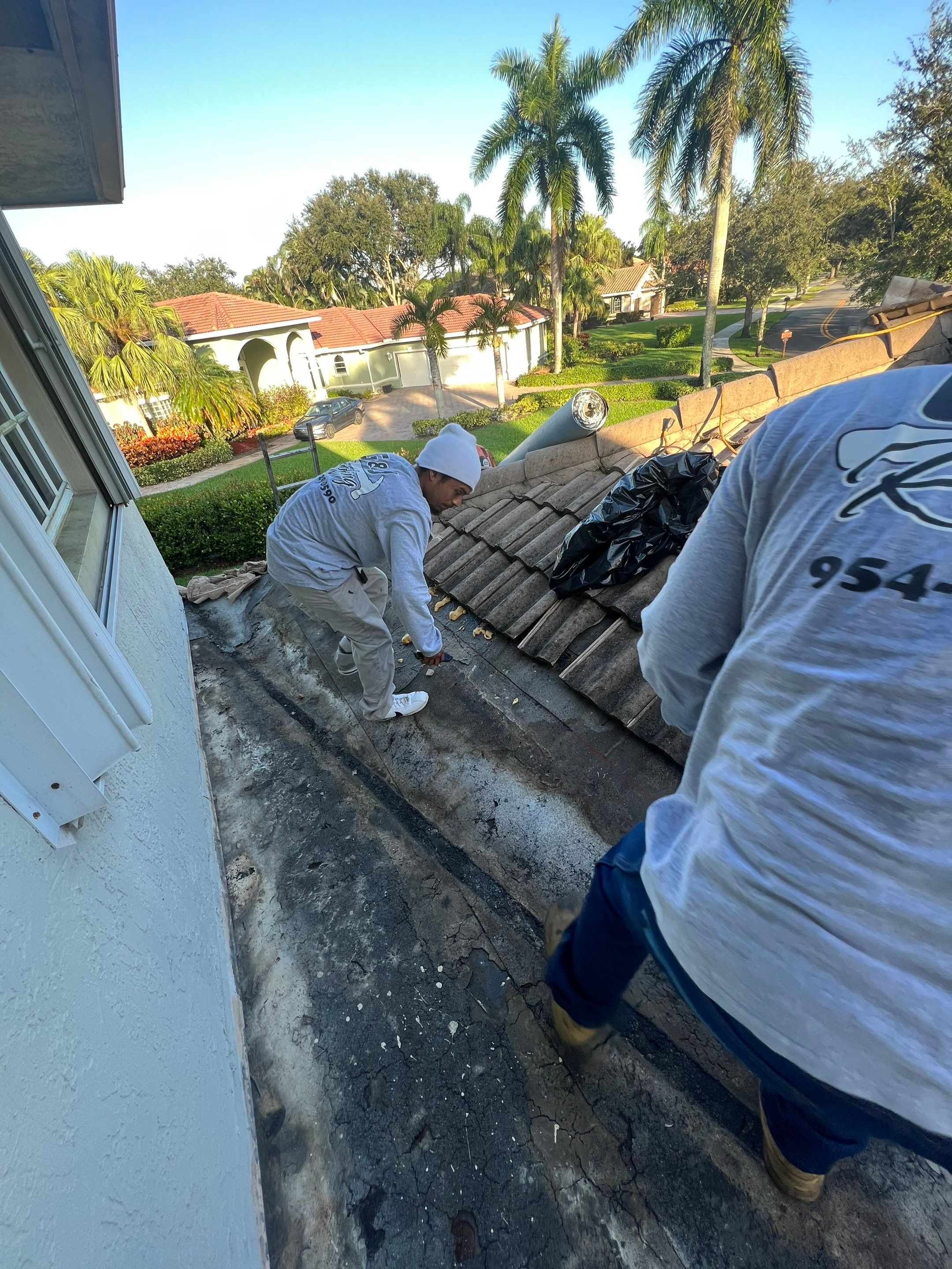 SW 26th St., Davie, FL by G&J Roofing 