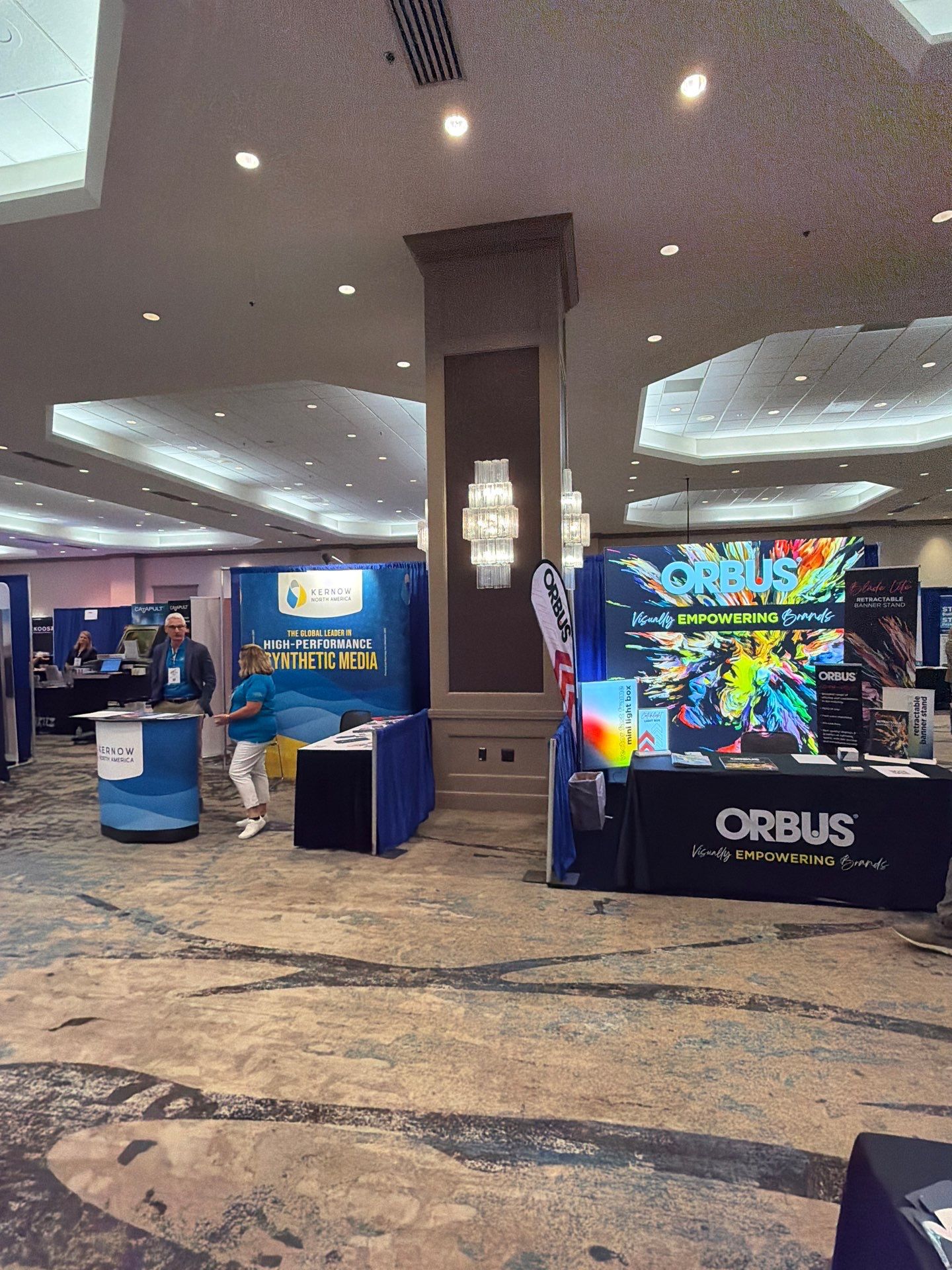 Commercial Exhibit and Branded Booth Installation in Dallas by CompanyCam Sales Demo