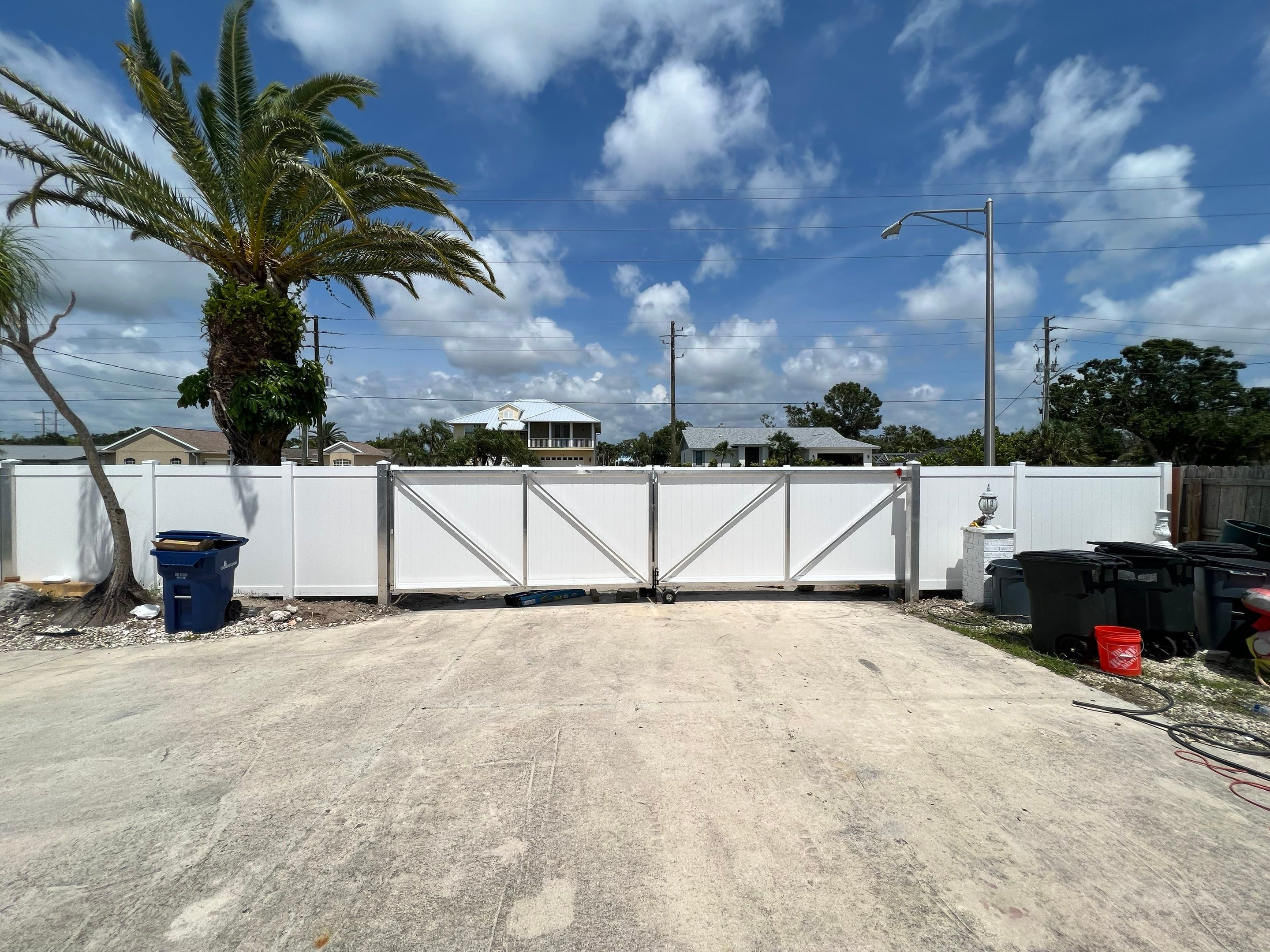 Vinyl Fence Installation using Vinyl Privacy Fence  by Asap fence and gates, LLC