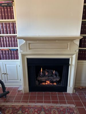 Gas Fireplace in Norfolk