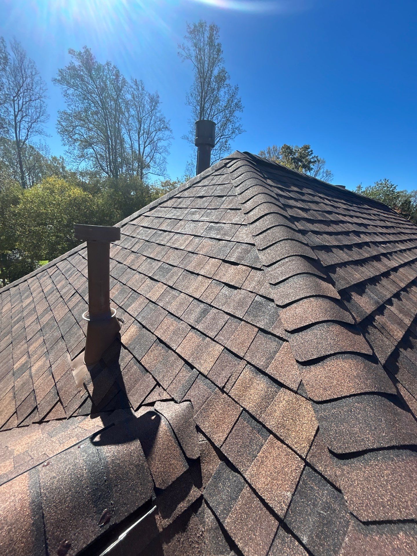 Great Falls : Residential Roof Replacement with CertainTeed Landmark Pro in Max Def Burnt Sienna  by RM Banning, Inc.