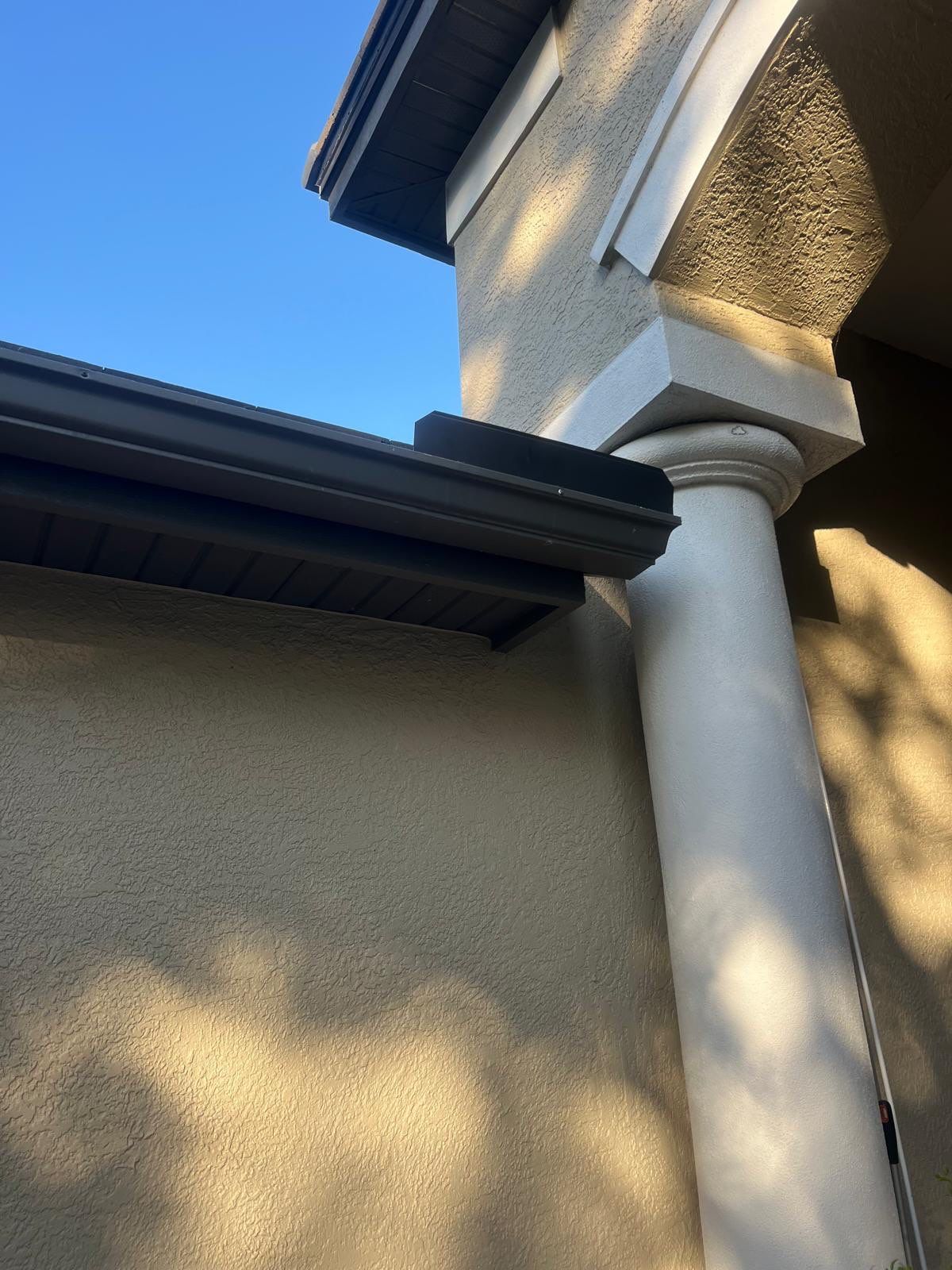 Splash Guard Installation in Sarasota FL by Gutter Professors