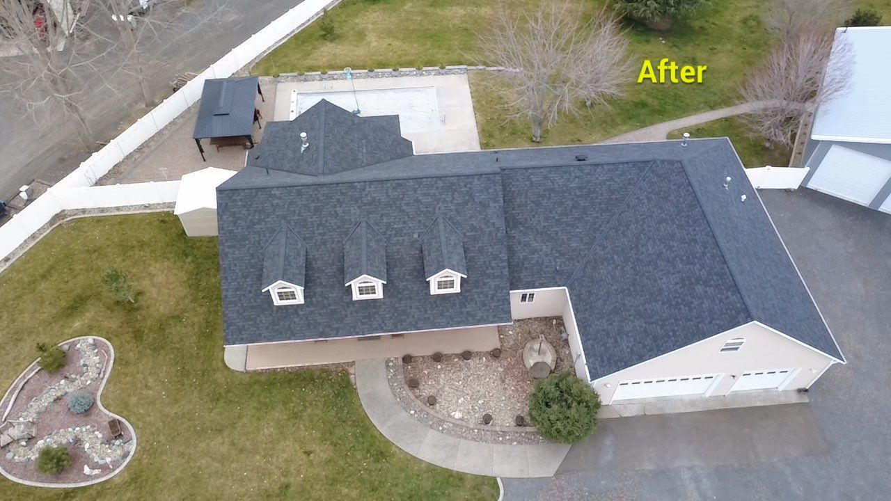 Residential Asphalt Shingle Roof Replacement in Lewiston by Alpine Roofing