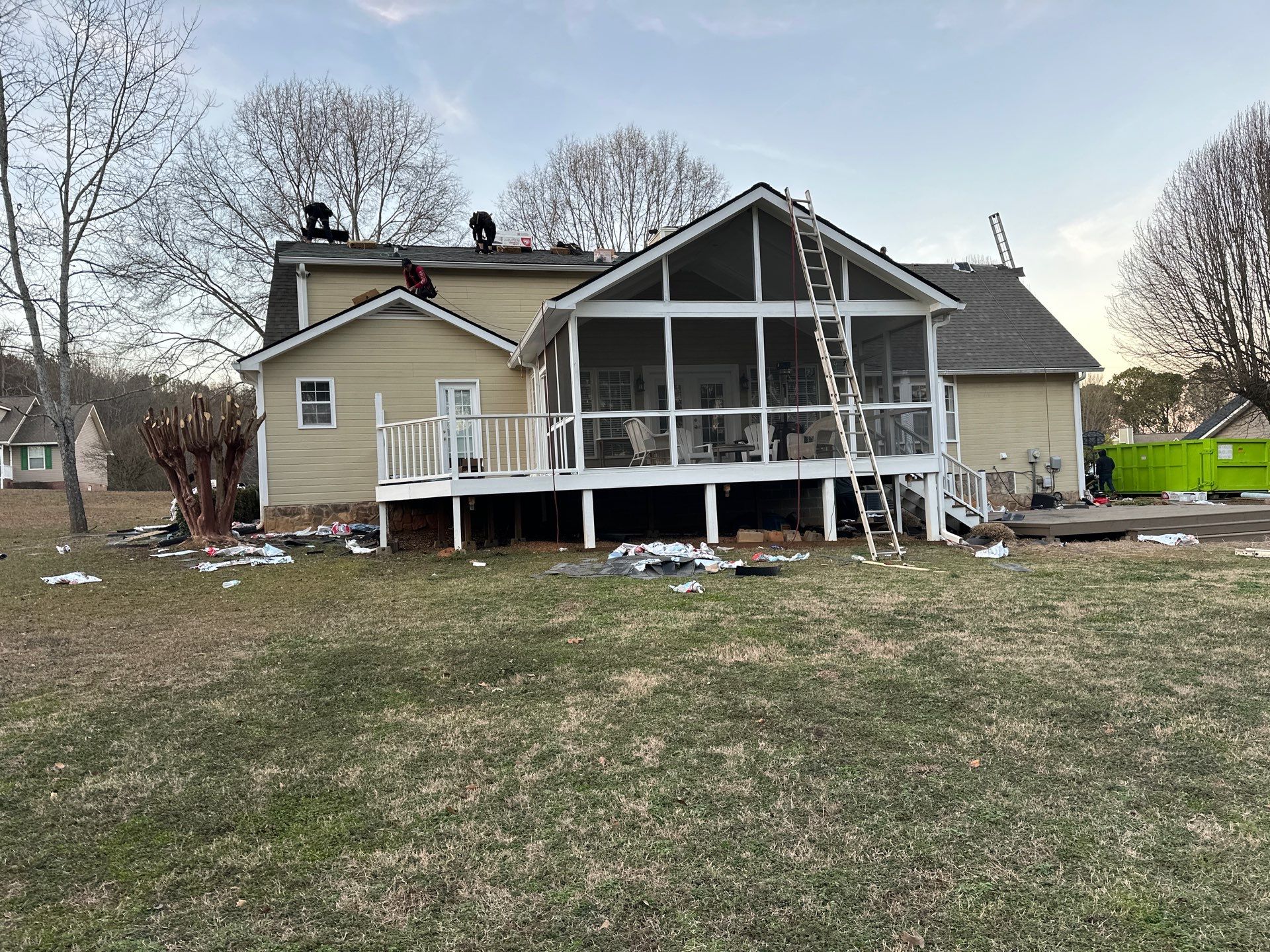 Project in Cohutta by Aultman Roofing