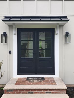 Front entry redesign in Holliston, MA