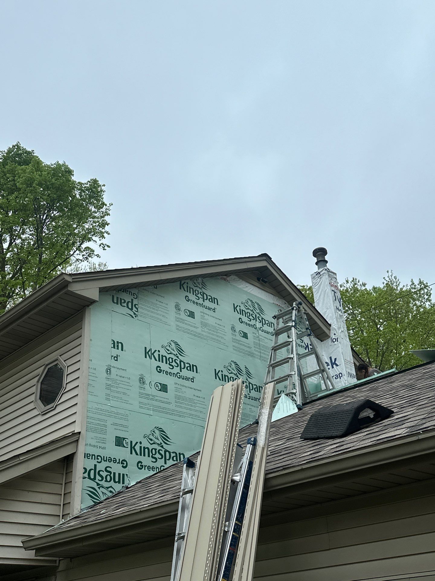 Roof Replacement using Owens Corning Sand Dune by 180 Contractors